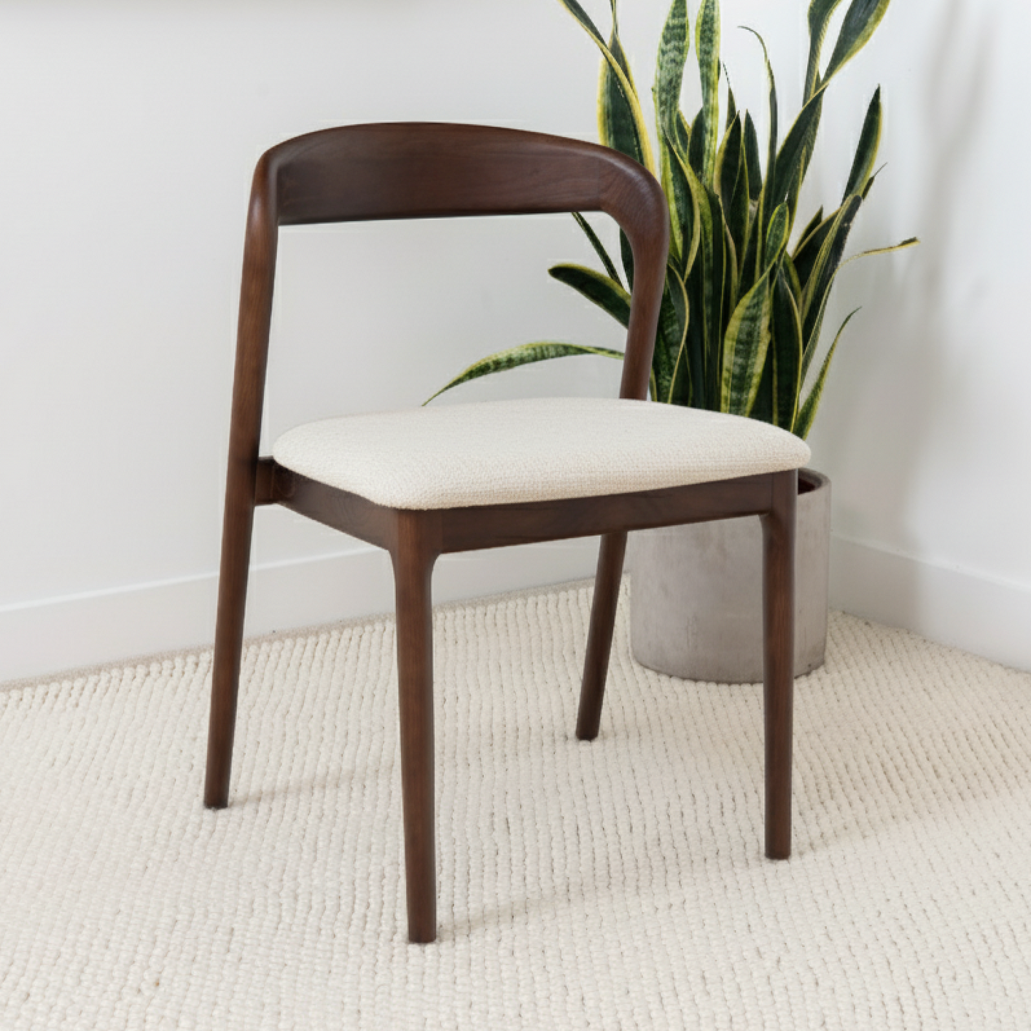 Sophie Solid American Ash Oak Hardwood Dining Chair