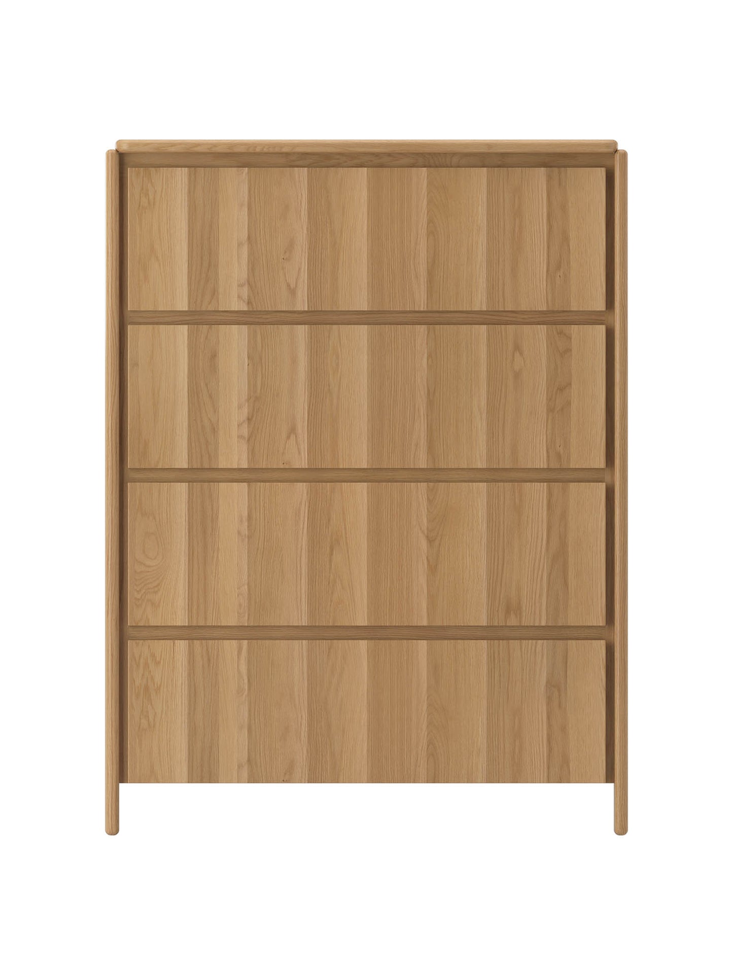 Brooklyn American Oak Tallboy