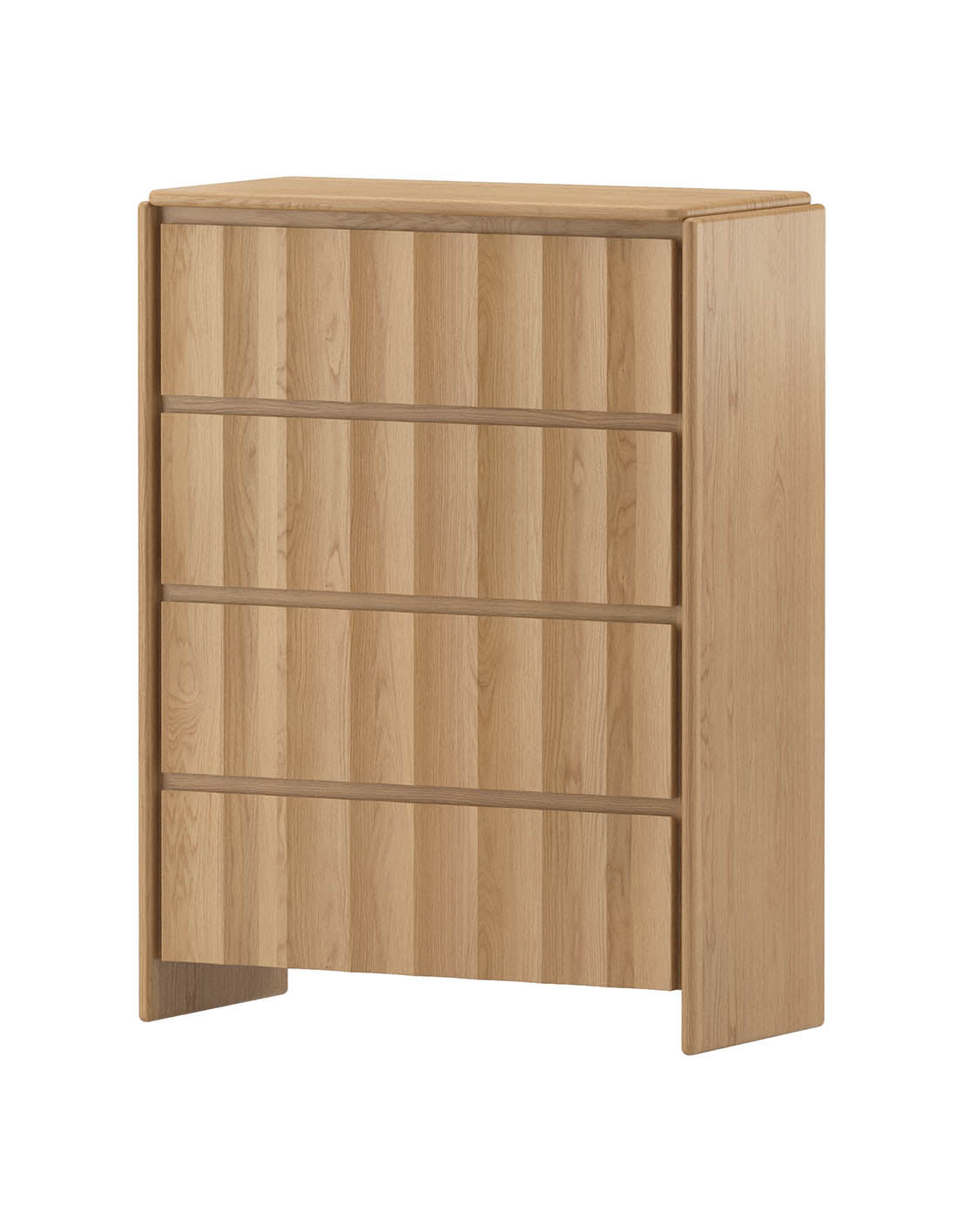 Brooklyn American Oak Tallboy