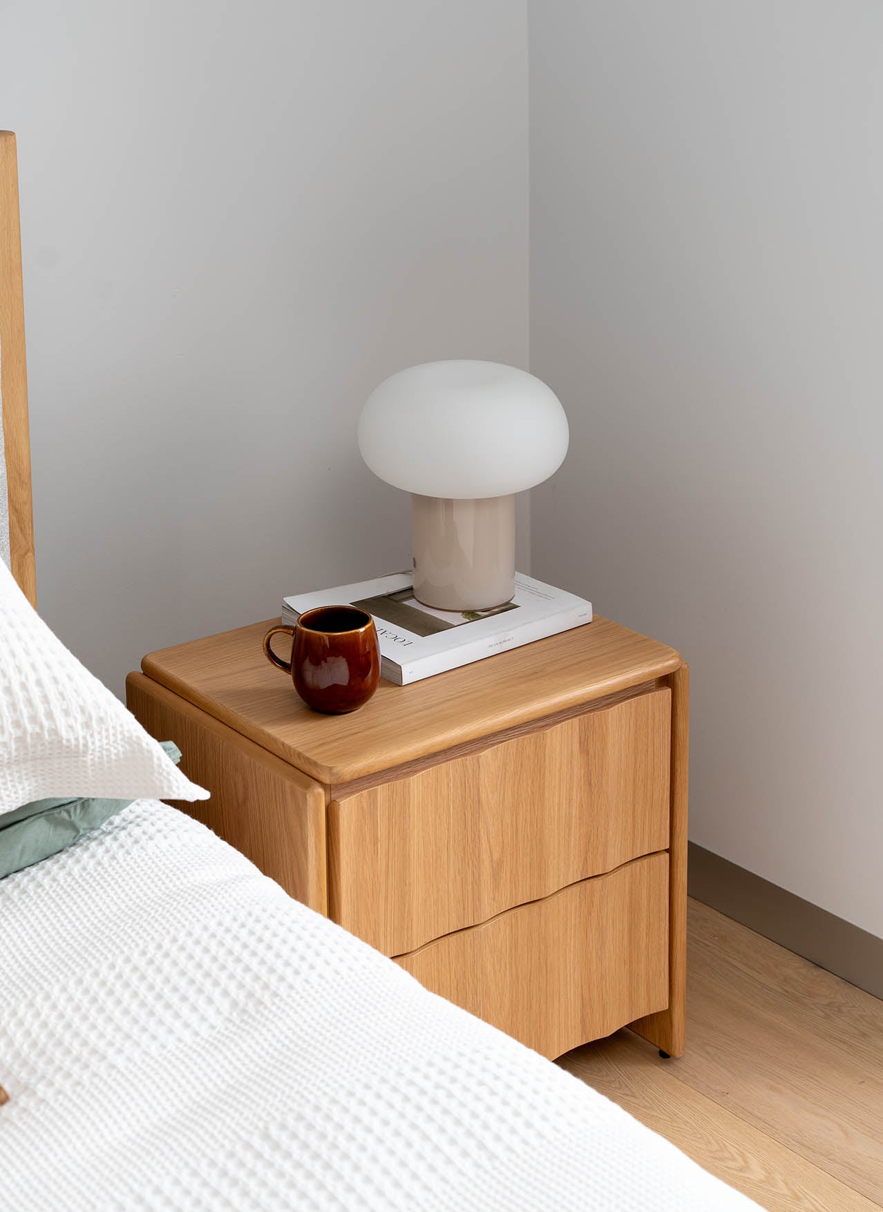 Brooklyn American Oak Bedside Table