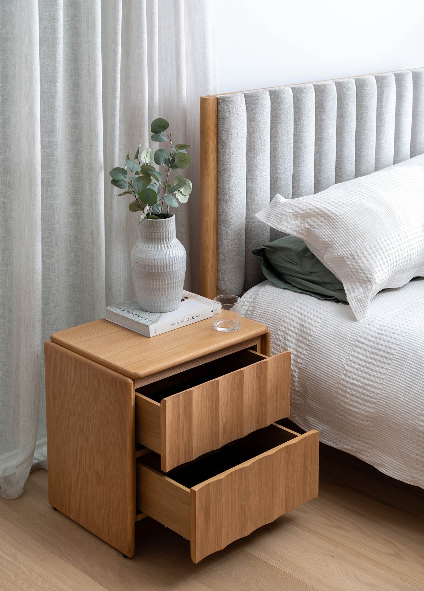 Brooklyn American Oak Bed Frame