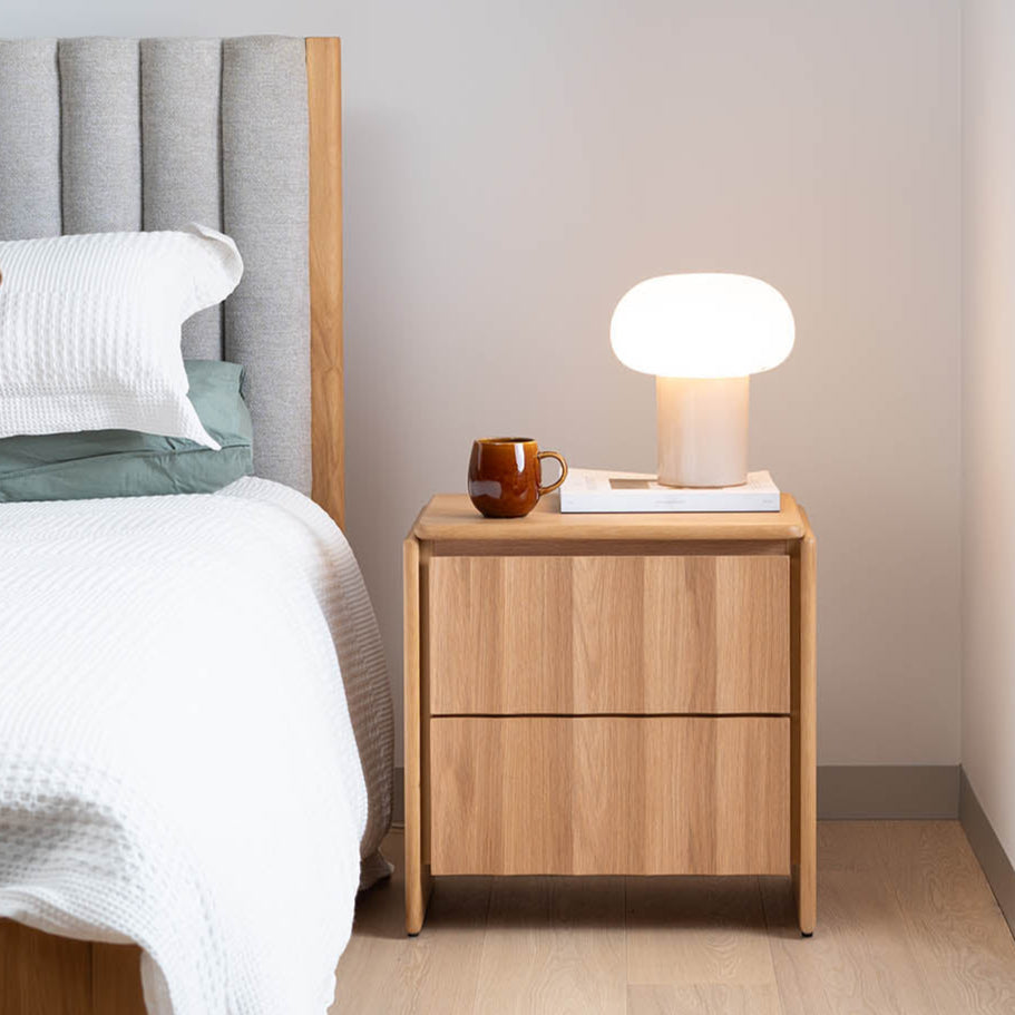 Brooklyn American Oak Bedside Table