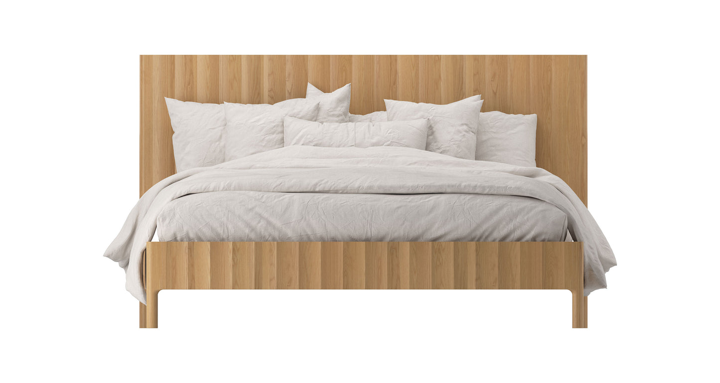 Brooklyn American Oak Bed Frame