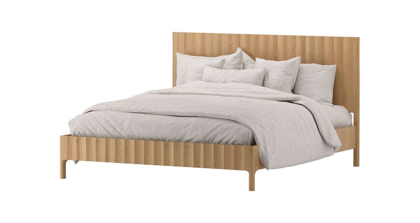 Brooklyn American Oak Bed Frame