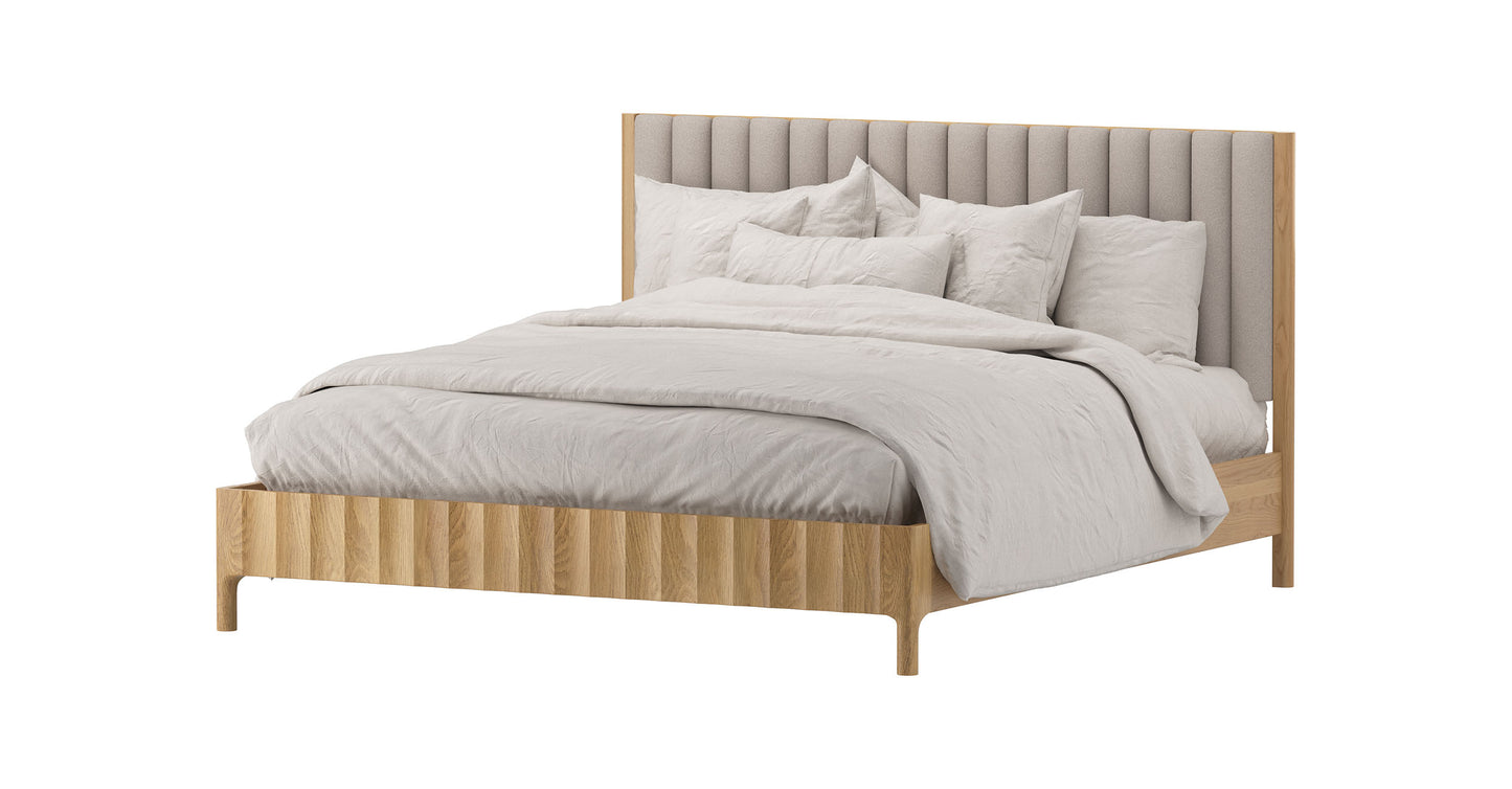 Brooklyn American Oak Bed Frame