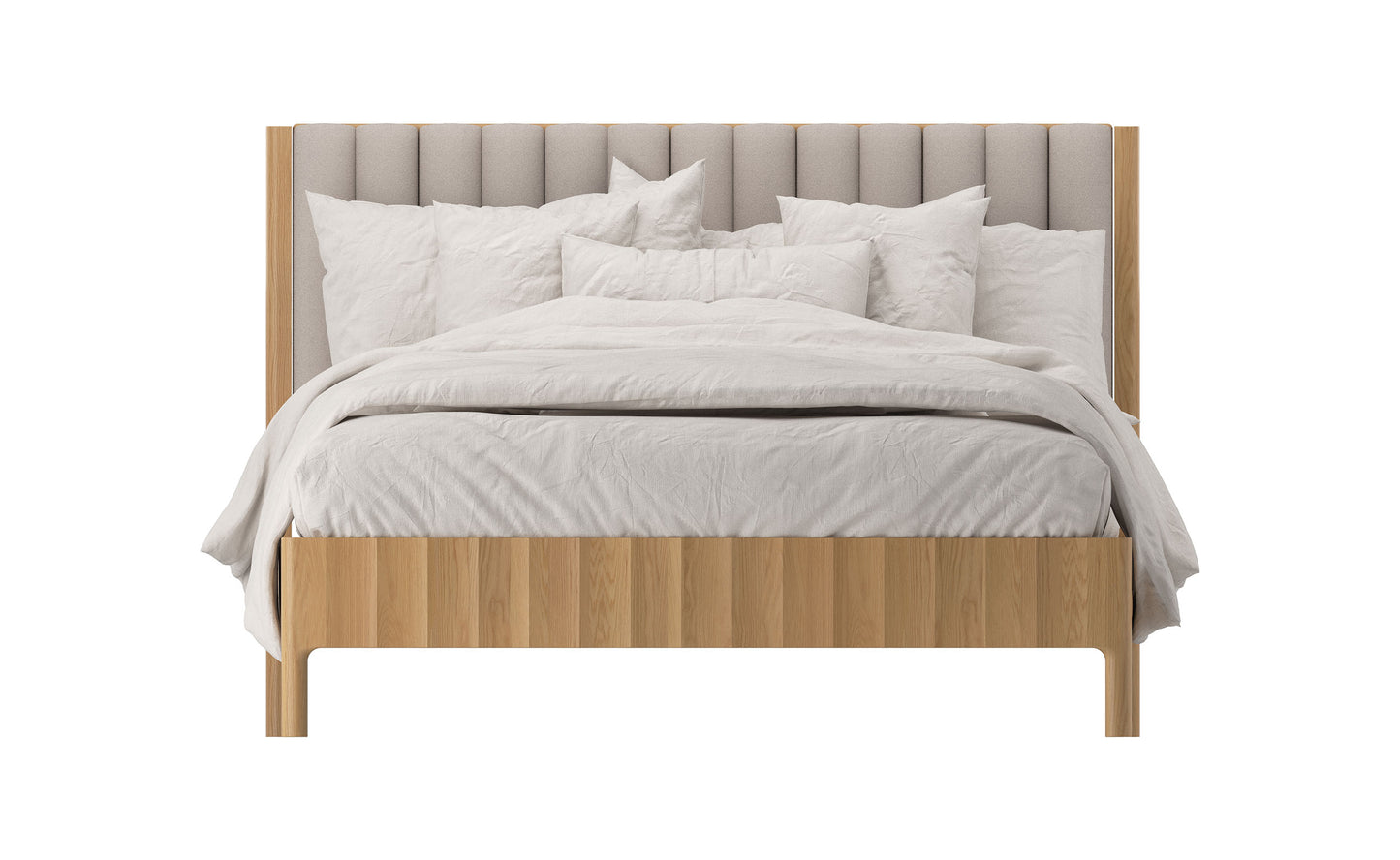 Brooklyn American Oak Bed Frame