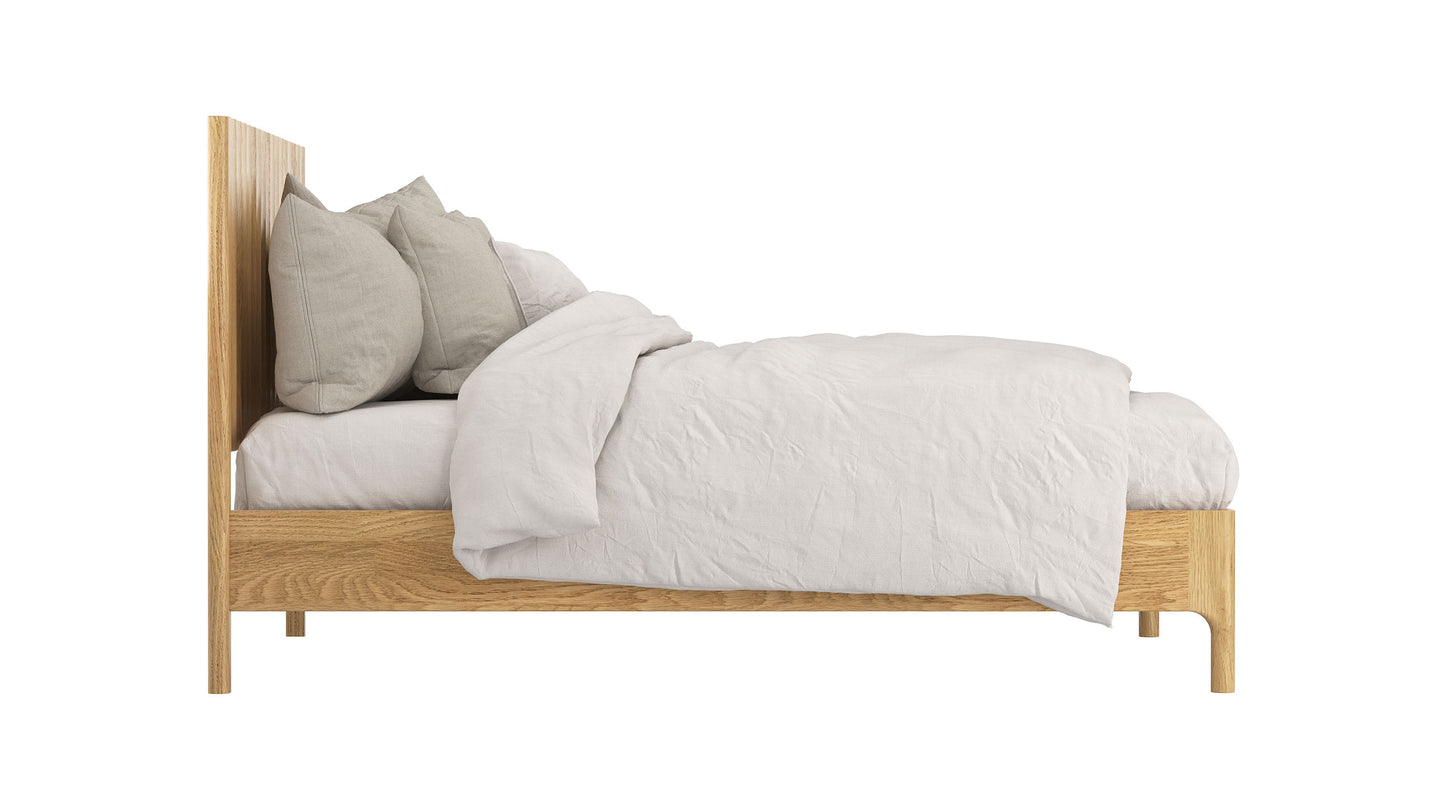 Brooklyn American Oak Bed Frame