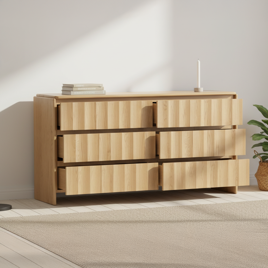 Brooklyn American Oak Dresser