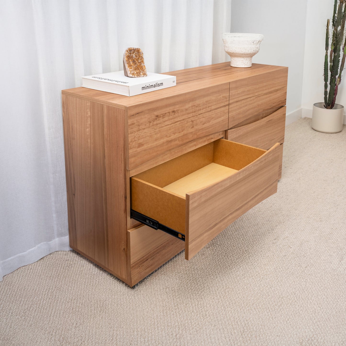 Citrine 6 Drawer Dresser - Made in Australia
