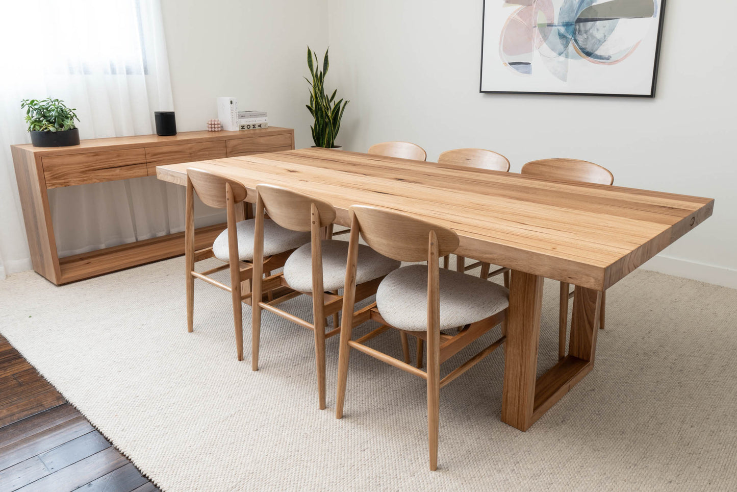 Hamilton Solid Messmate Dining Table - Made in Australia