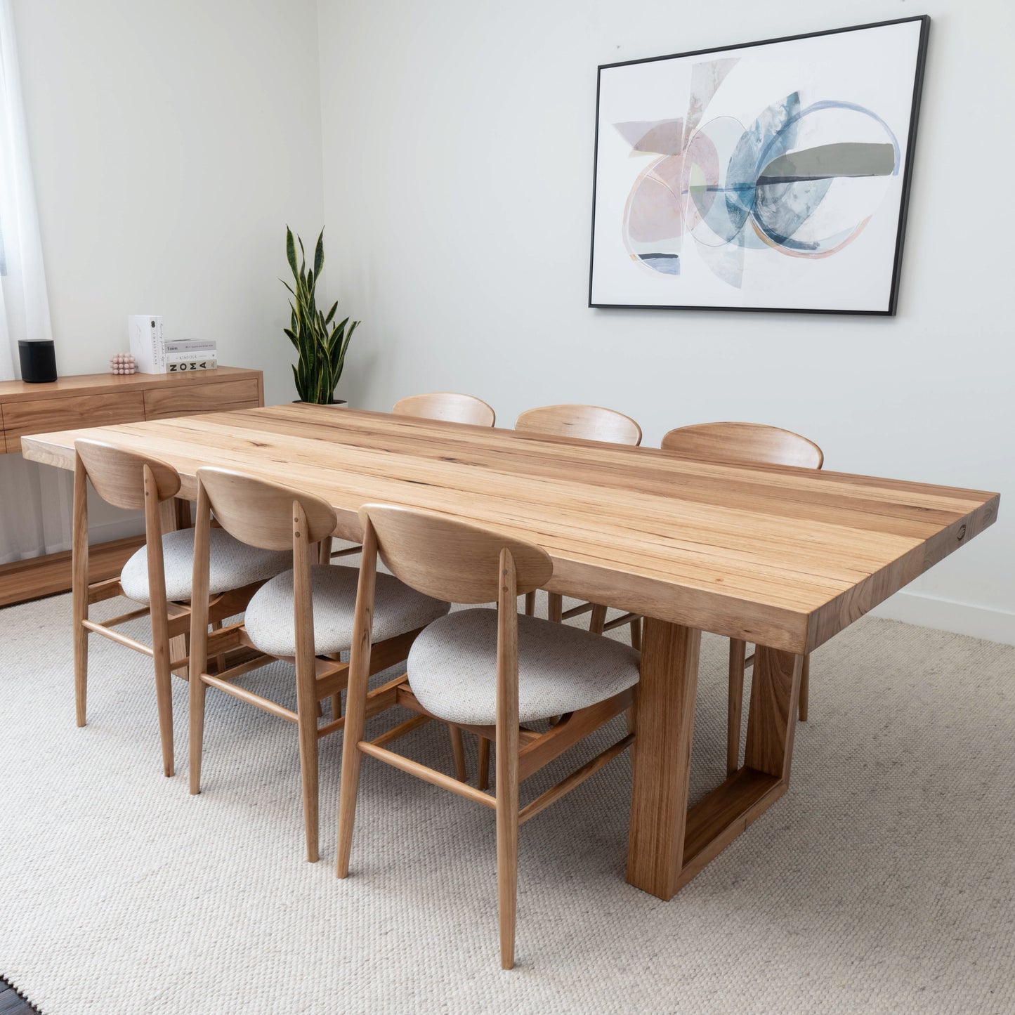Hamilton Solid Messmate Dining Table - Made in Australia