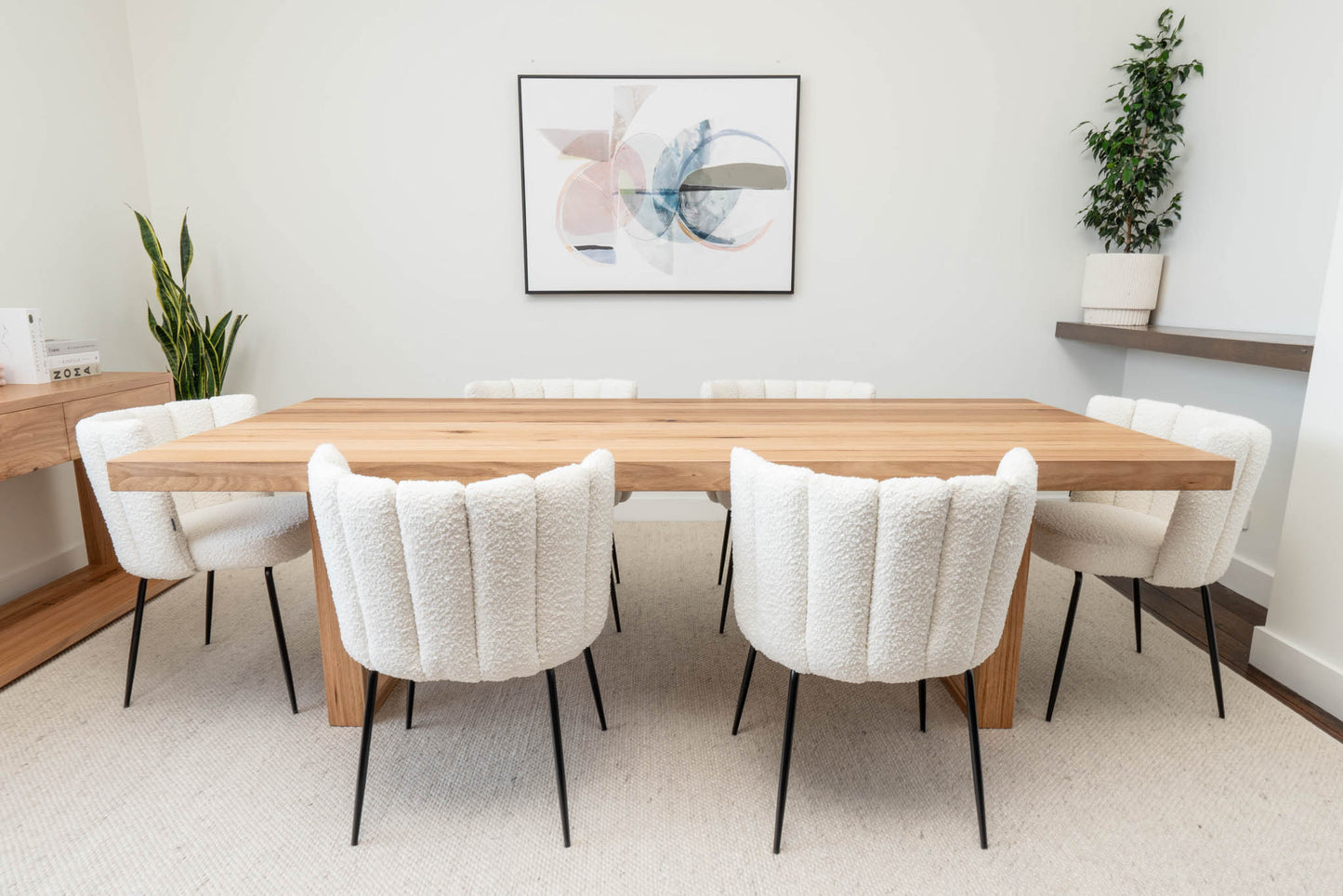 Hamilton Solid Messmate Dining Table - Made in Australia
