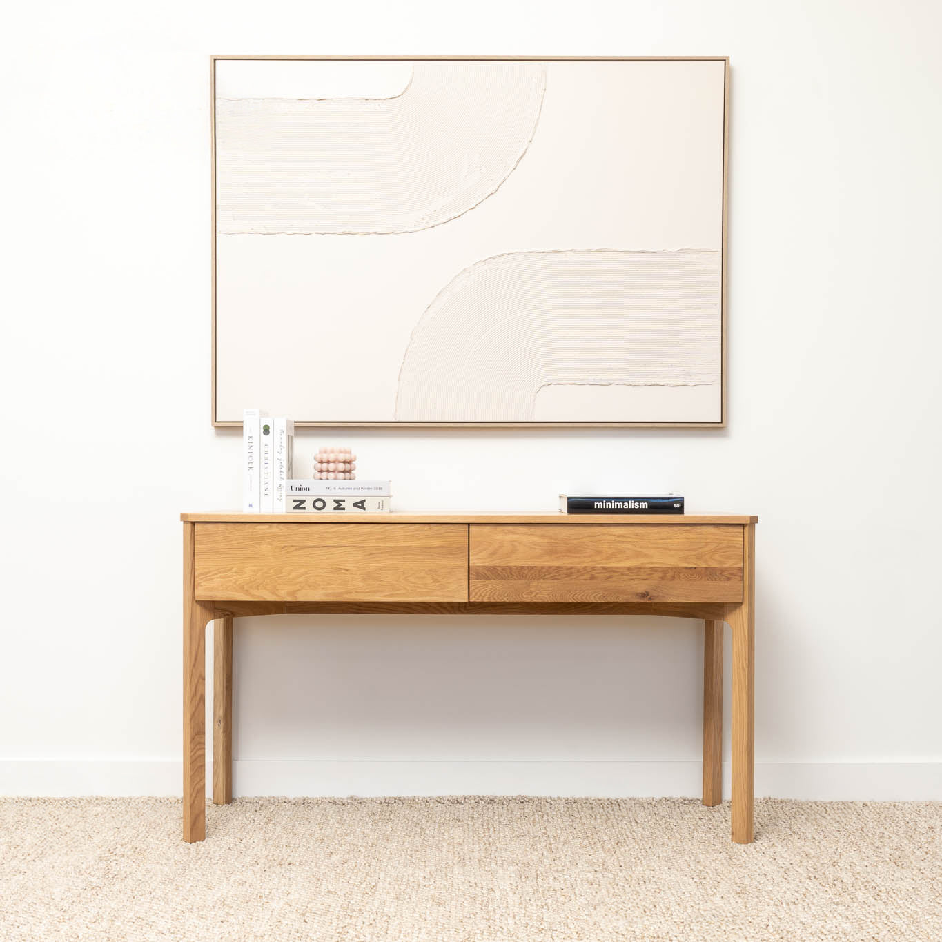 Achilles American Oak Hall Table