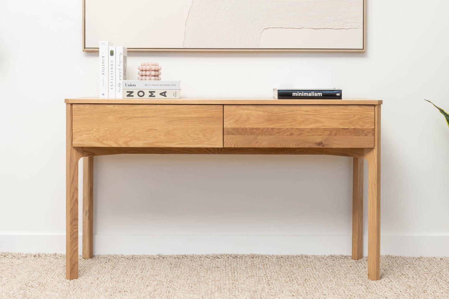 Achilles American Oak Hall Table