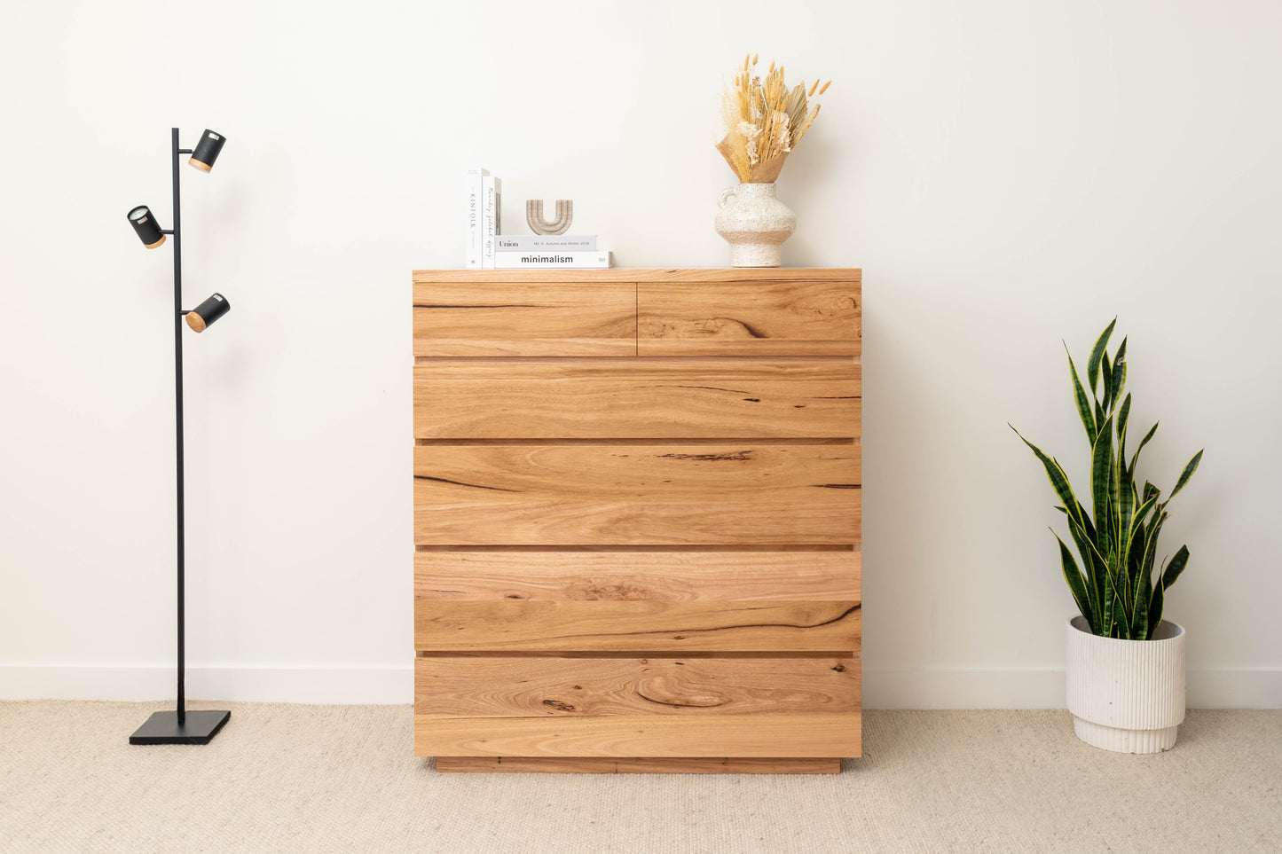 Elijah 6 Drawer Tallboy - Made in Australia