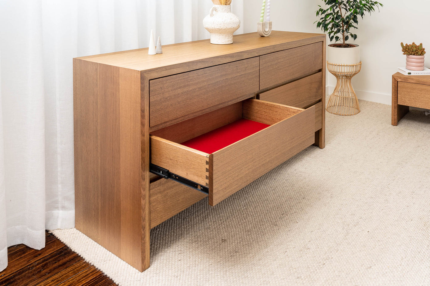 Zion 6 Drawer Dresser - Made in Australia
