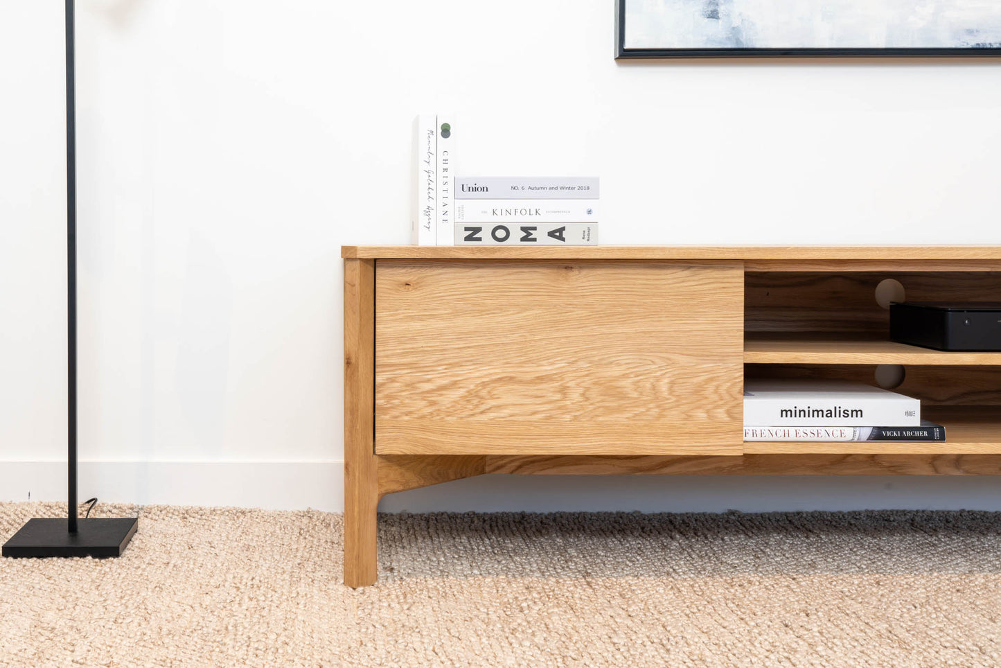 Achilles American Oak Entertainment Unit