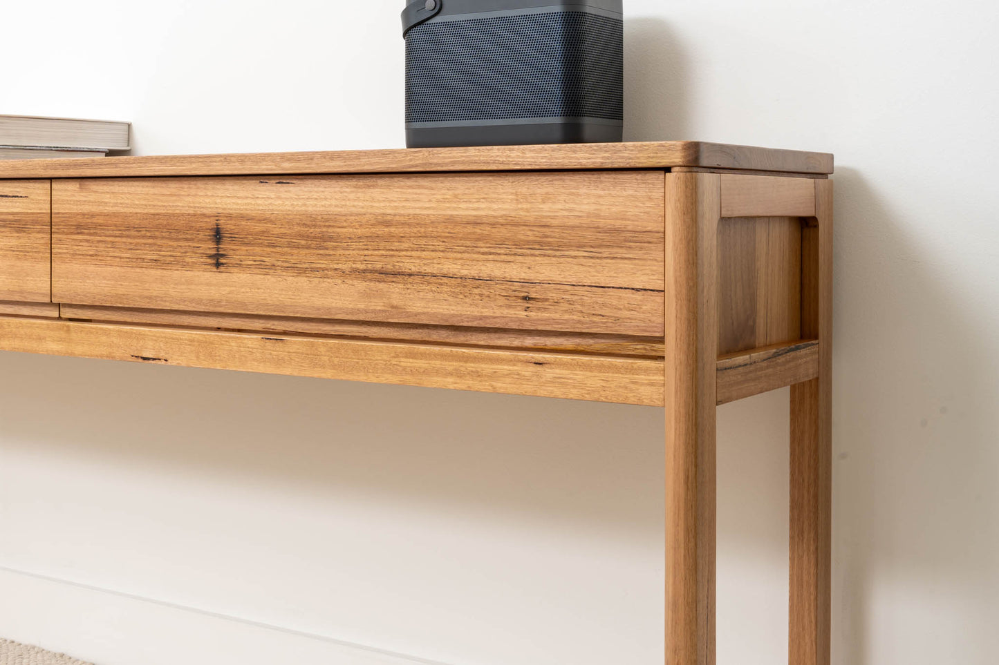 Athena Wormy Chestnut Hall Table