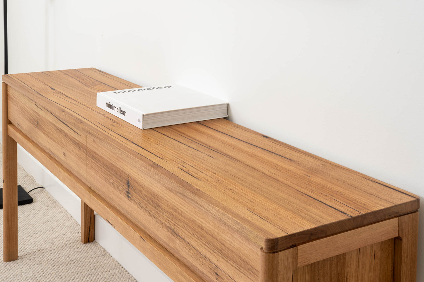 Athena Wormy Chestnut Hall Table