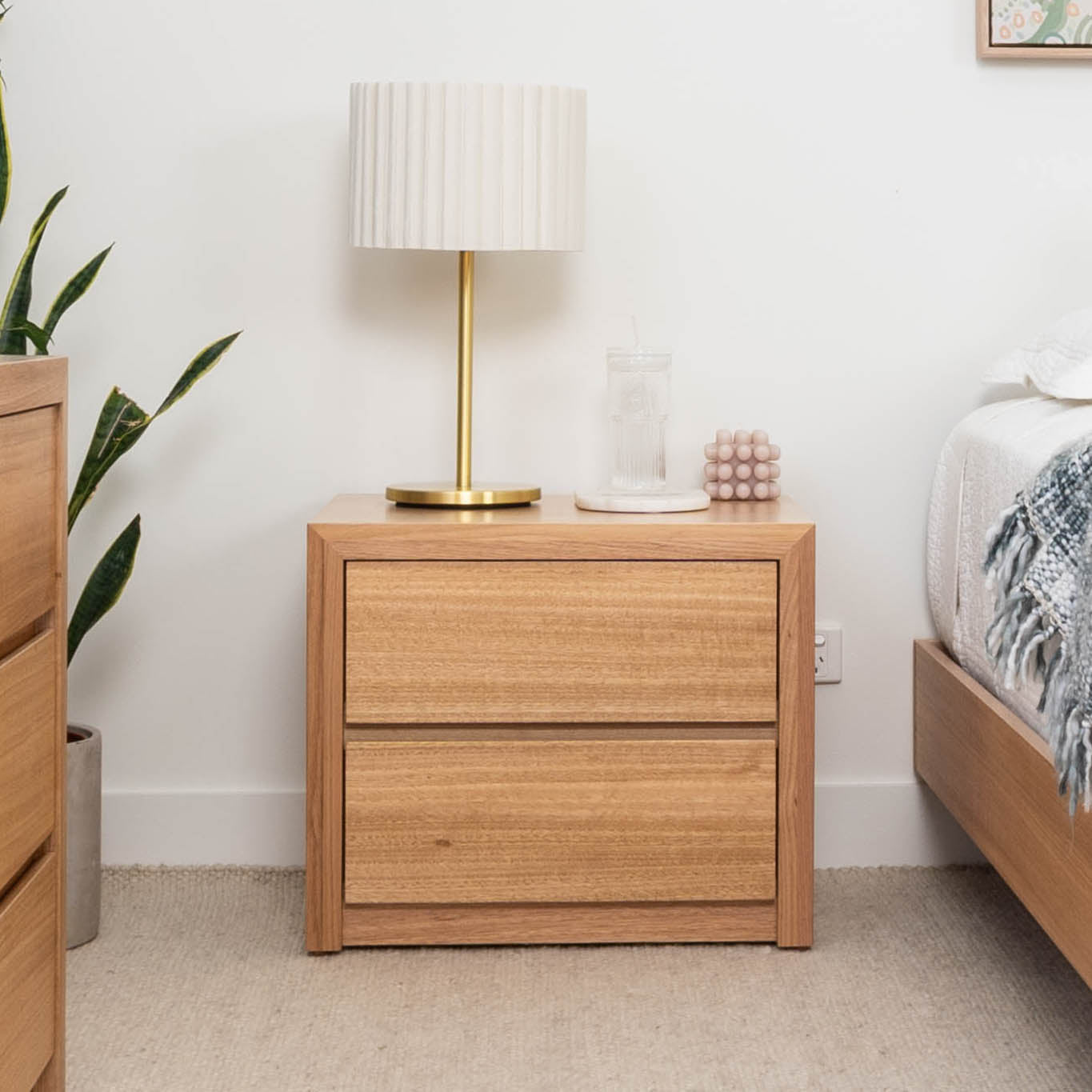 Kaiza Tasmanian Oak Bedside Table
