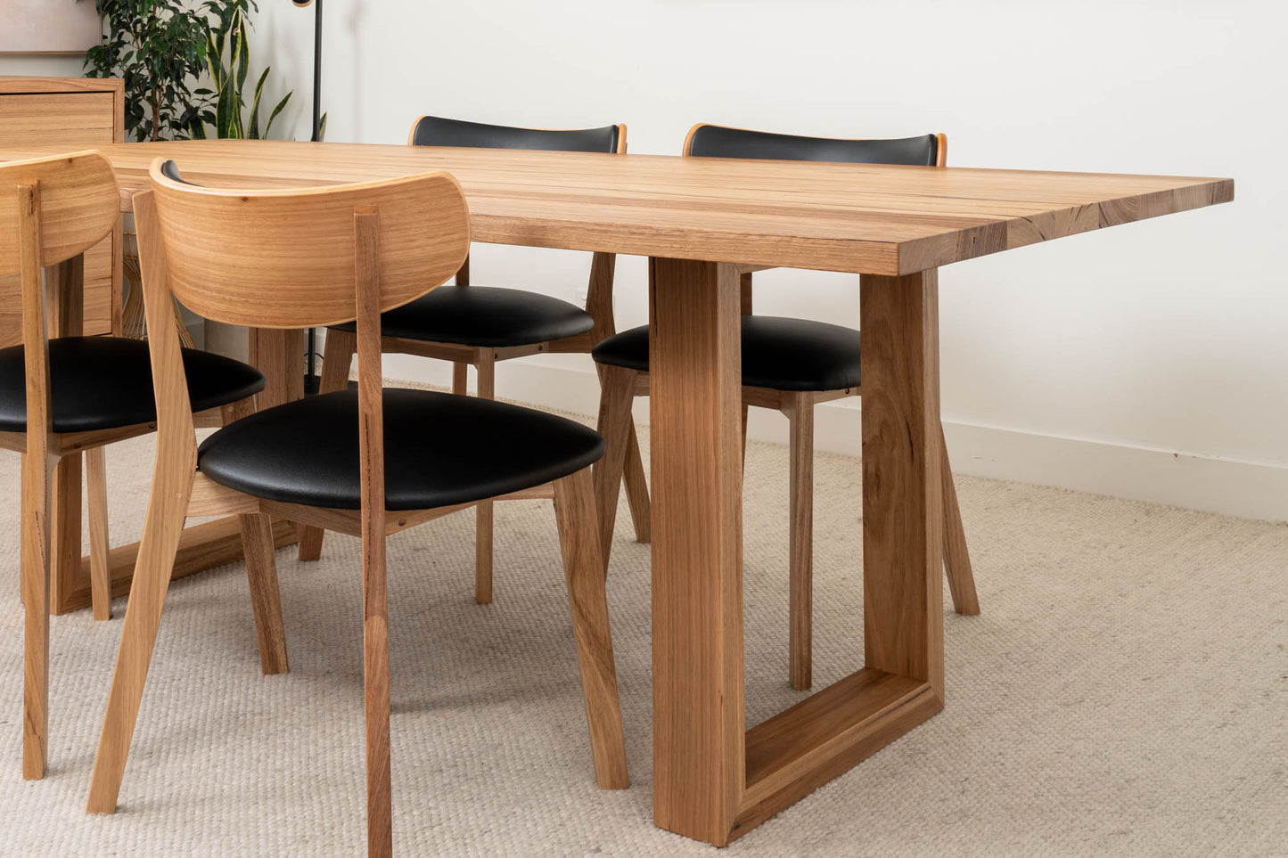 Bodhi Solid Australian Hardwood Dining Table - Made in Australia