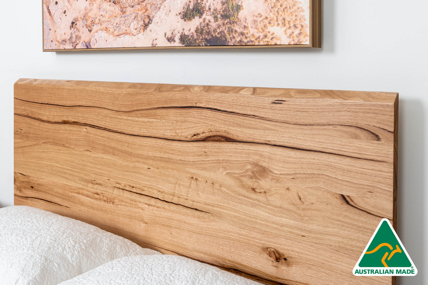Kobe Live Edge Fully Solid Australian Bed Frame - Made in Australia