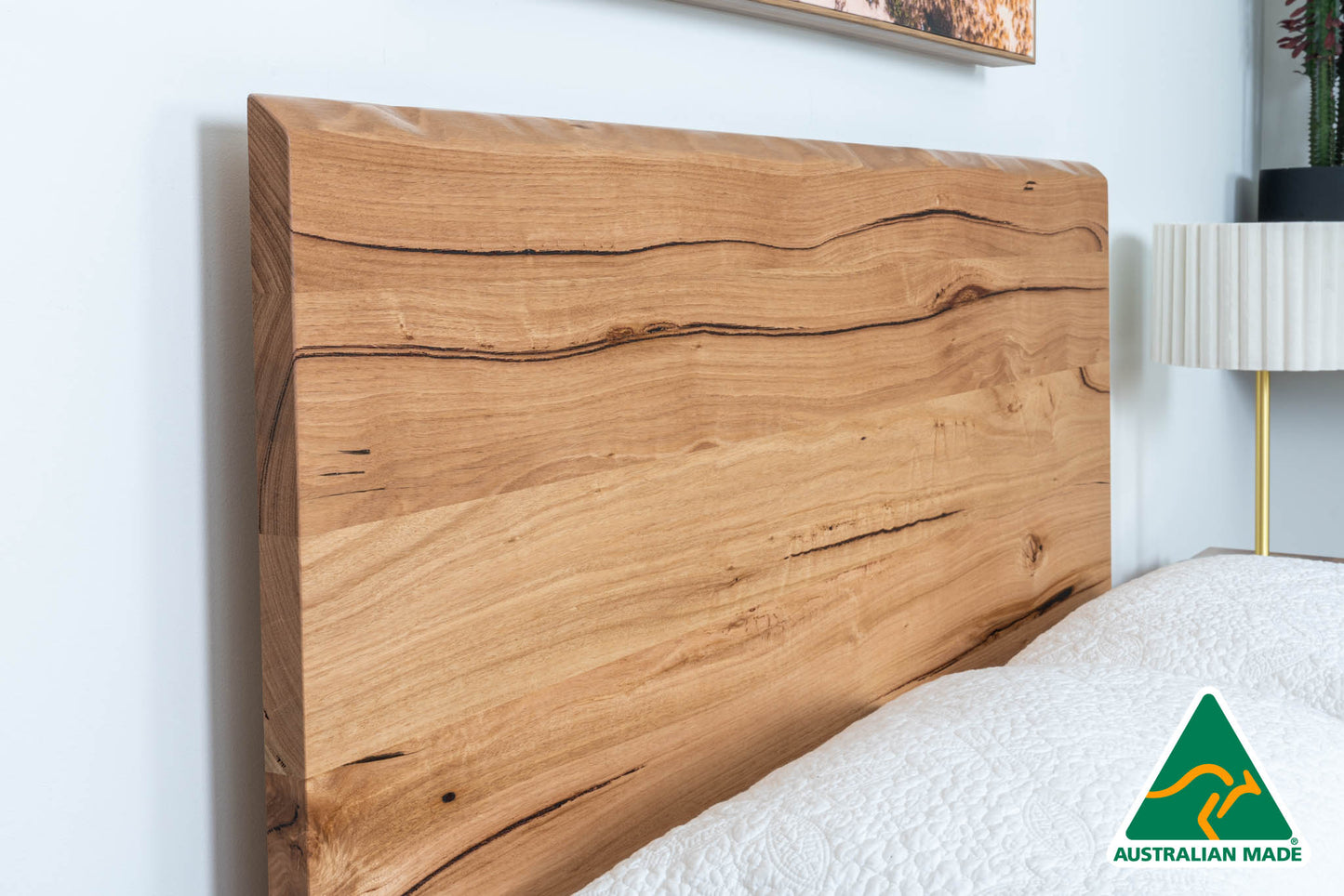 Kobe Live Edge Fully Solid Australian Bed Frame - Made in Australia
