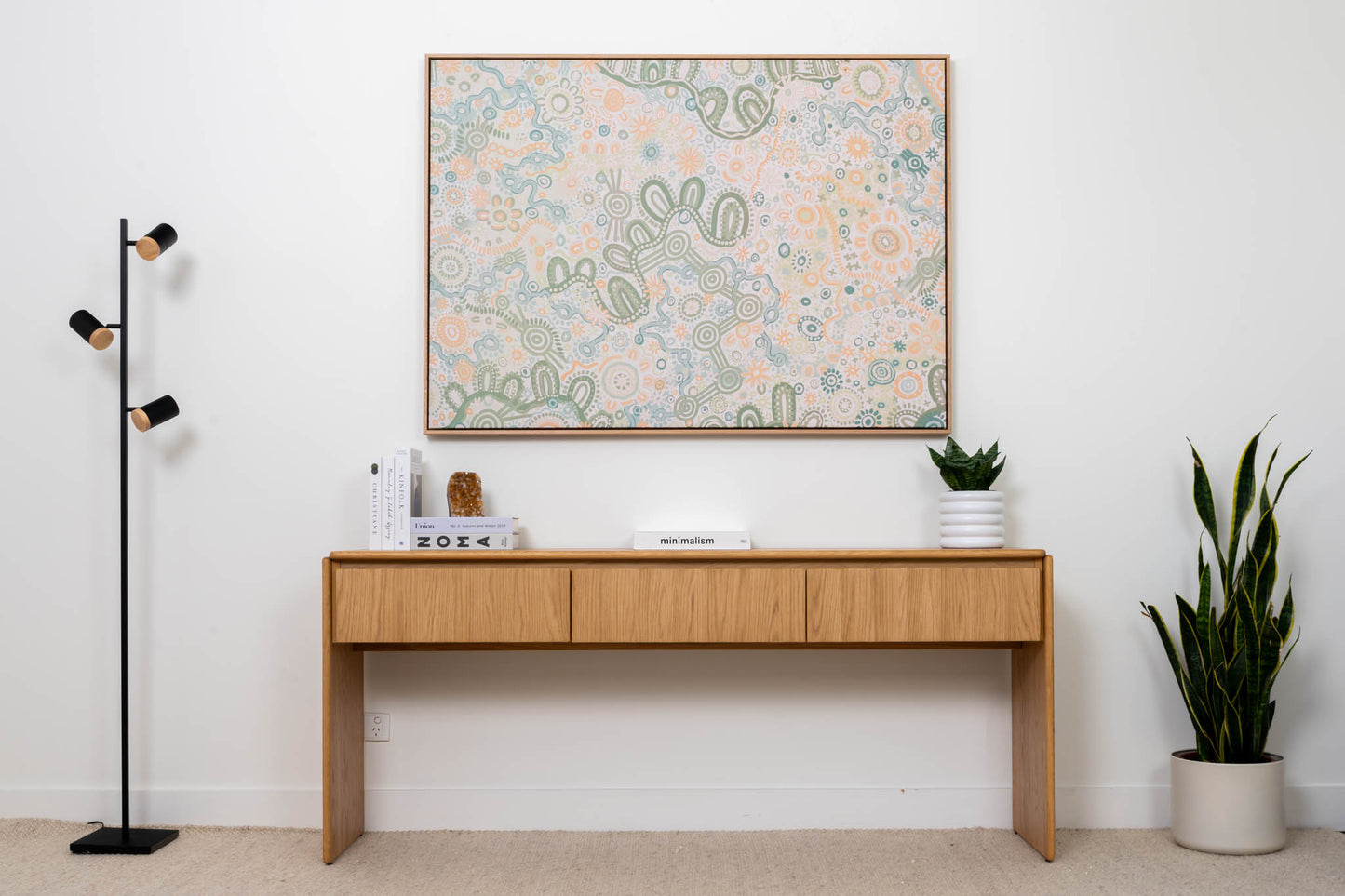 Brooklyn American Oak Console Table