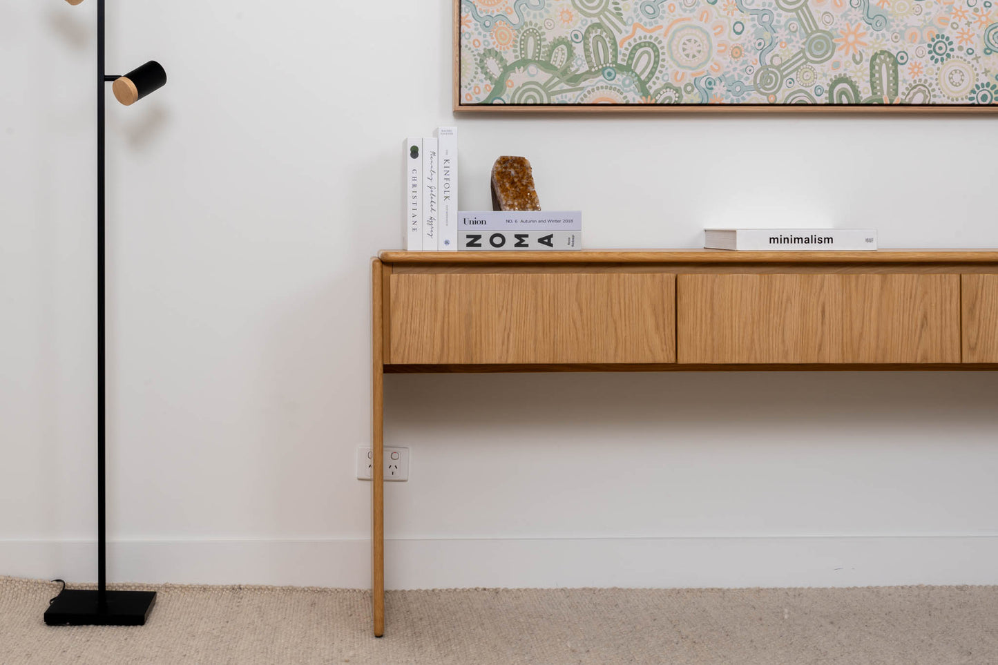 Brooklyn American Oak Console Table
