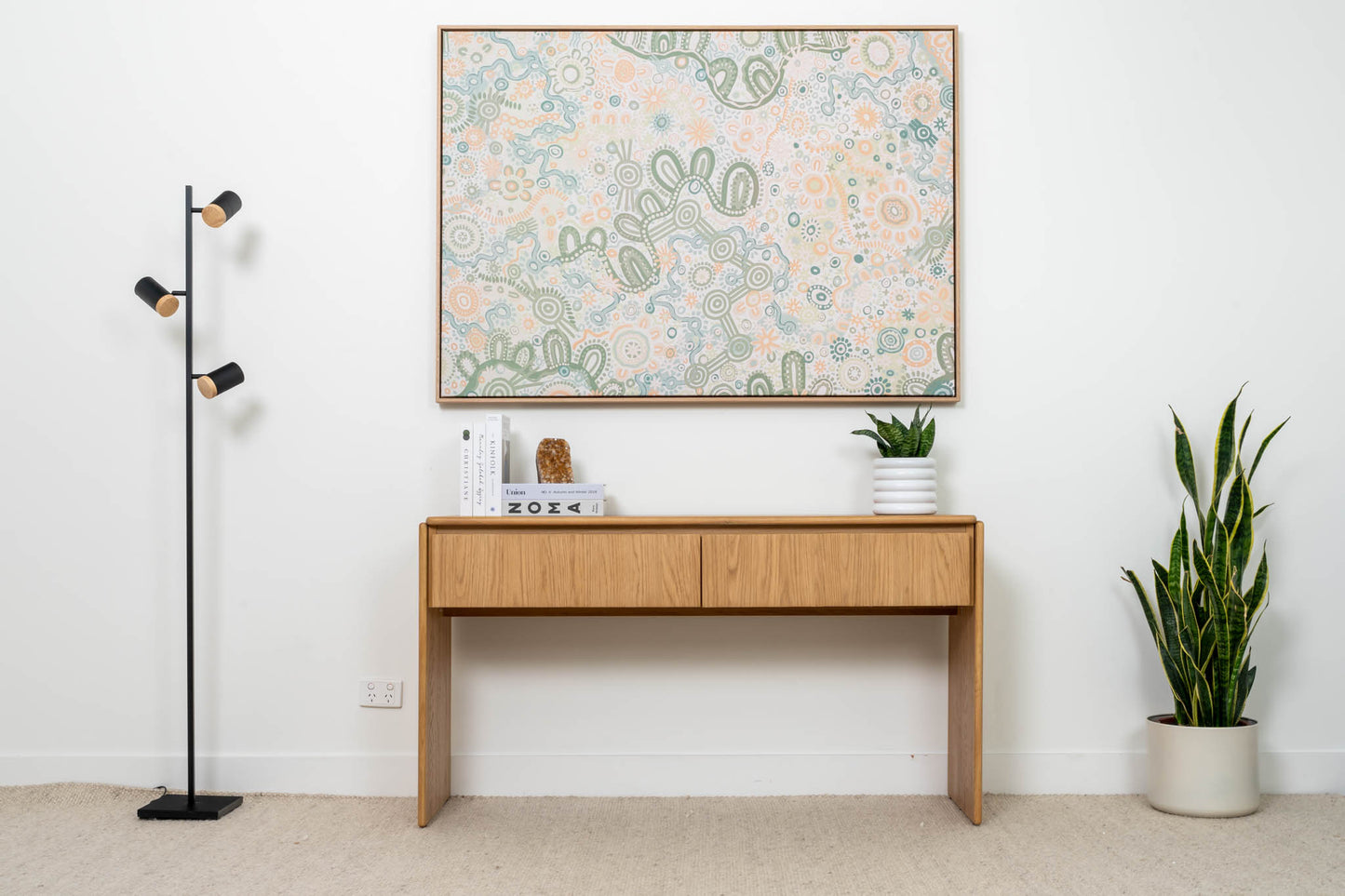 Brooklyn American Oak Console Table