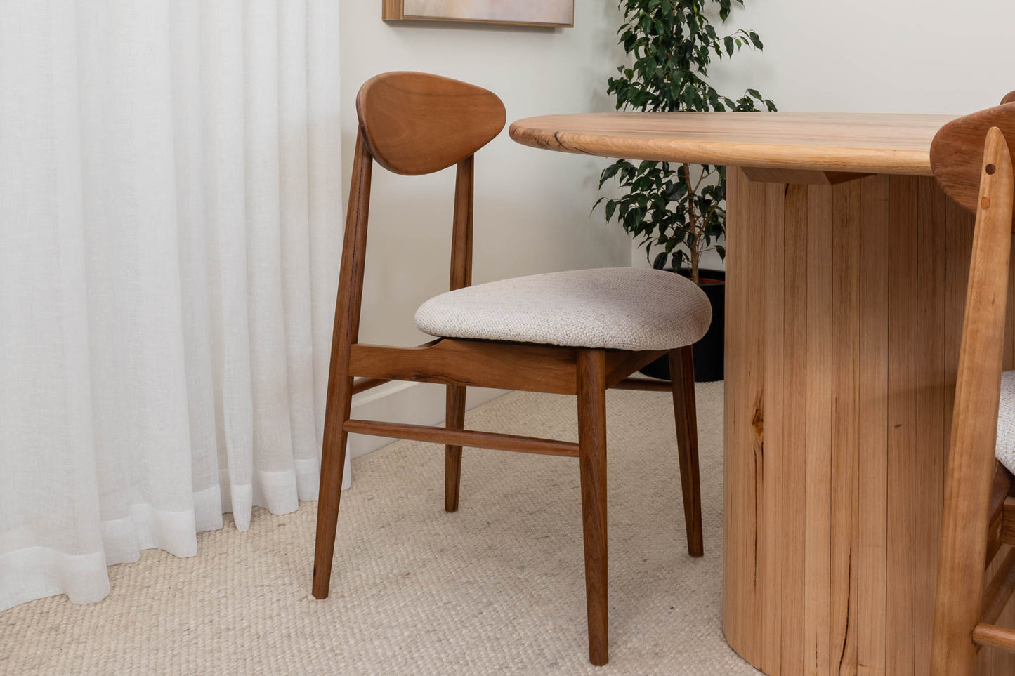 Lotus Blackbutt Dining Chair