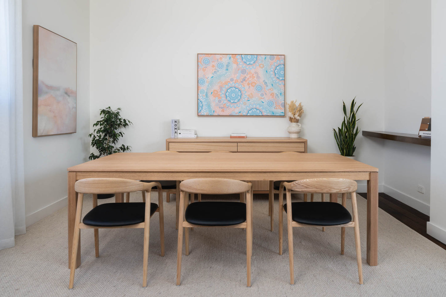 Yakka™️ Solid Tasmanian Oak Hardwood Dining Table - Made in Australia