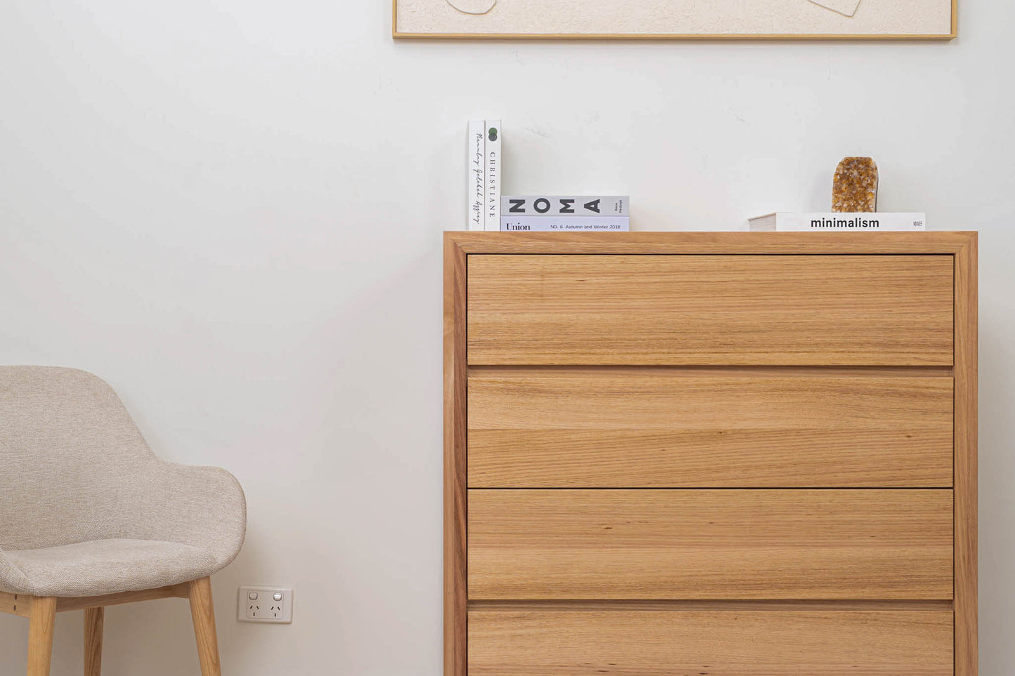 Zion 4 Drawer Tallboy - Made in Australia