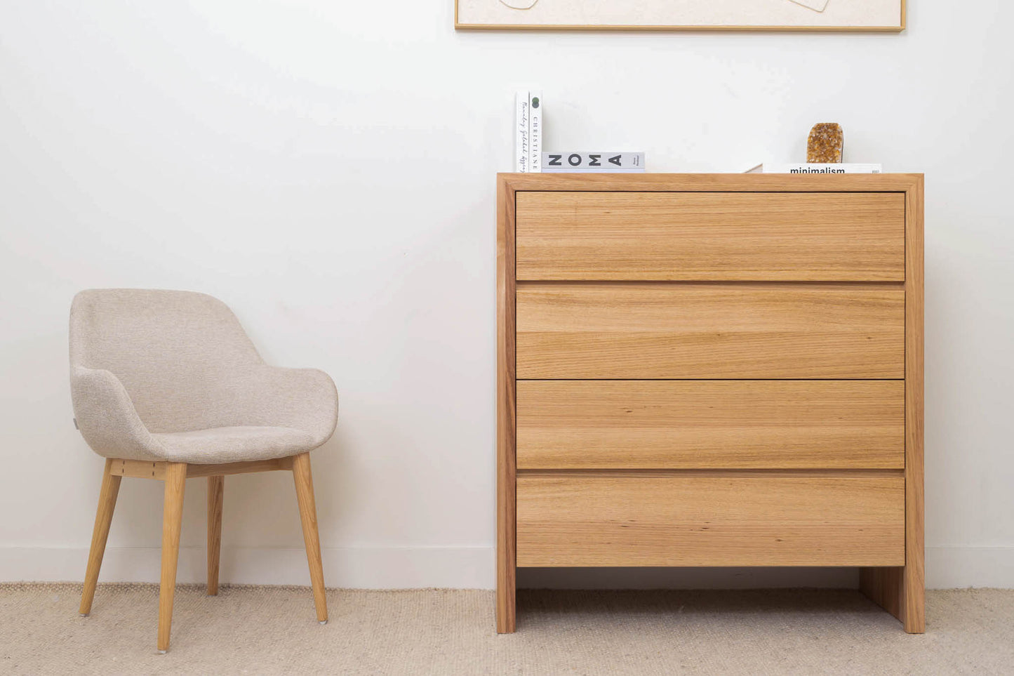 Zion 4 Drawer Tallboy - Made in Australia