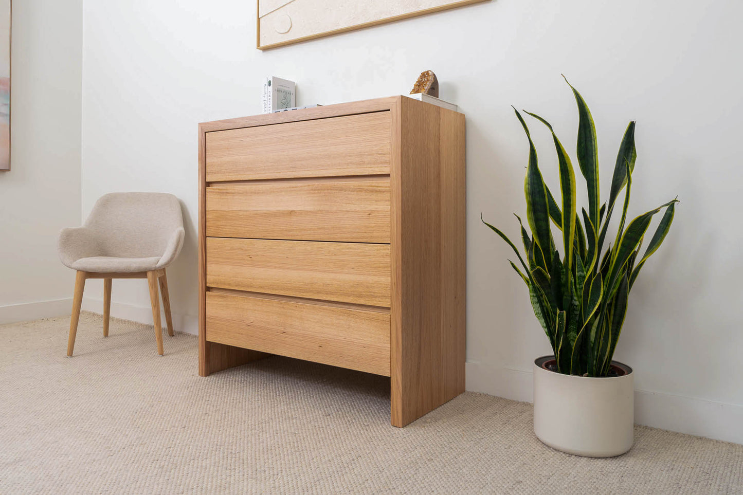 Zion 4 Drawer Tallboy - Made in Australia