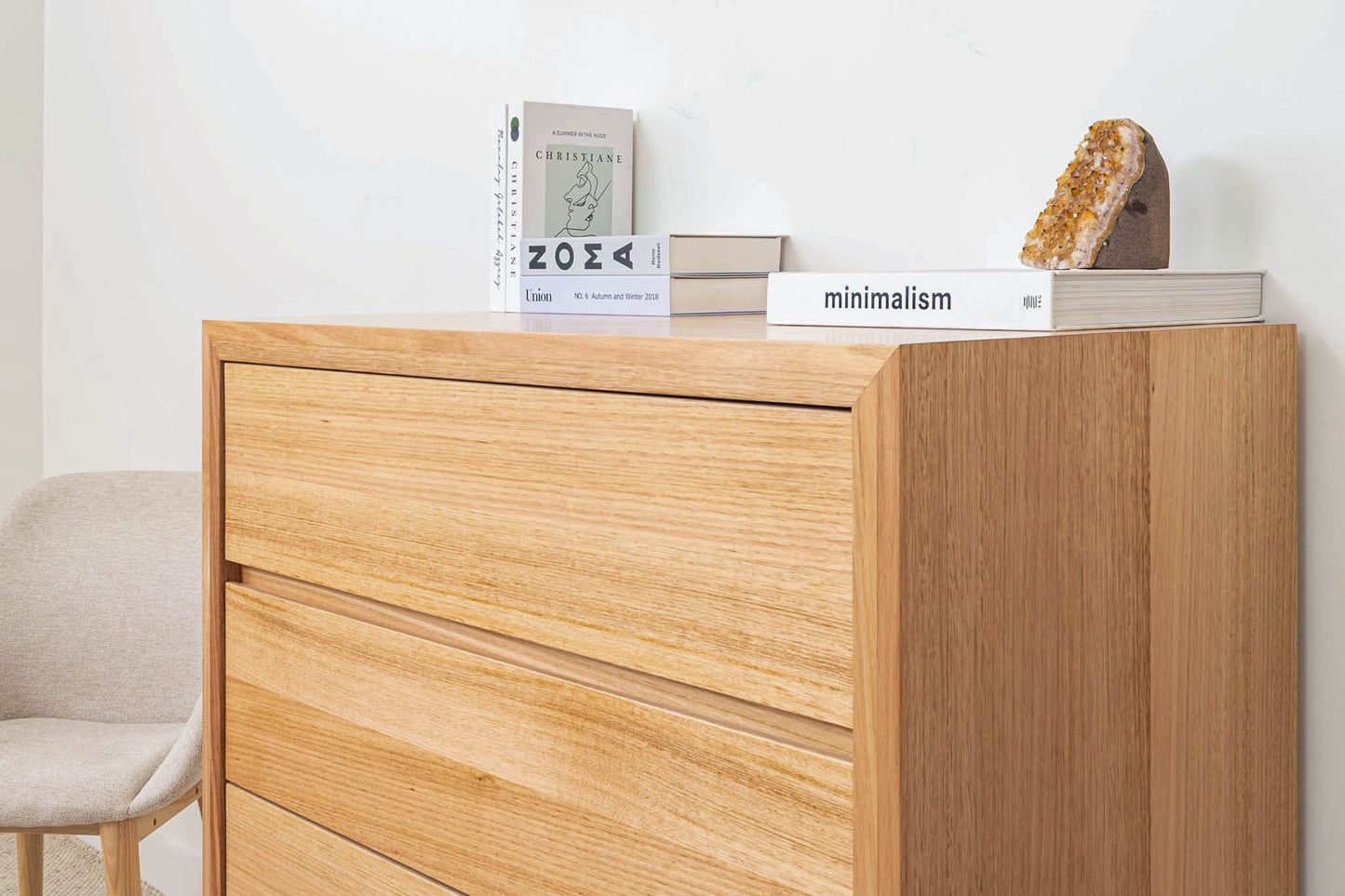 Zion 4 Drawer Tallboy - Made in Australia
