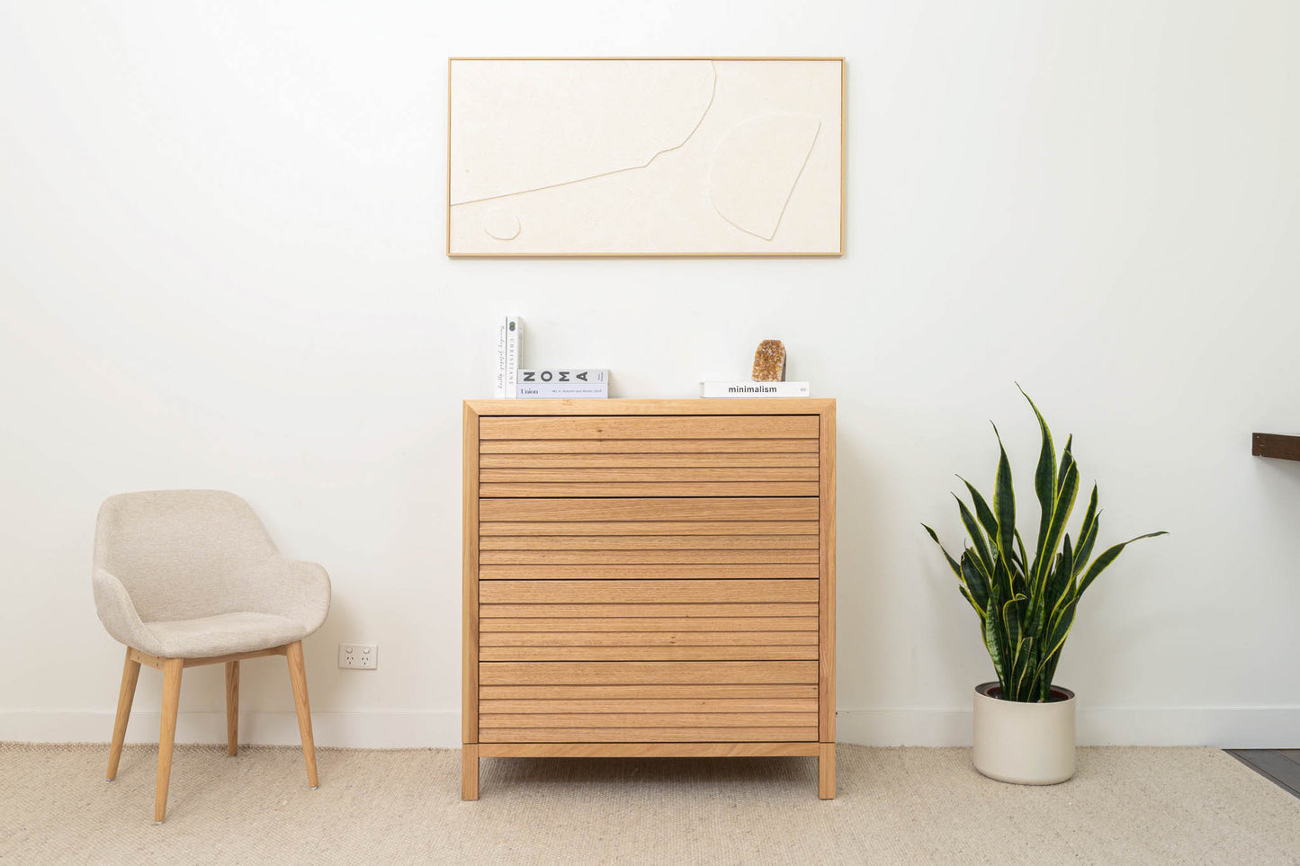 Luna 4 Drawer Tallboy - Made in Australia