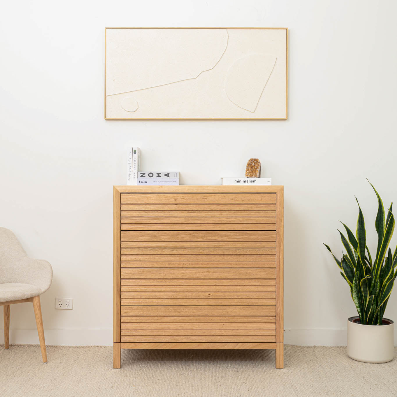 Luna 4 Drawer Tallboy - Made in Australia