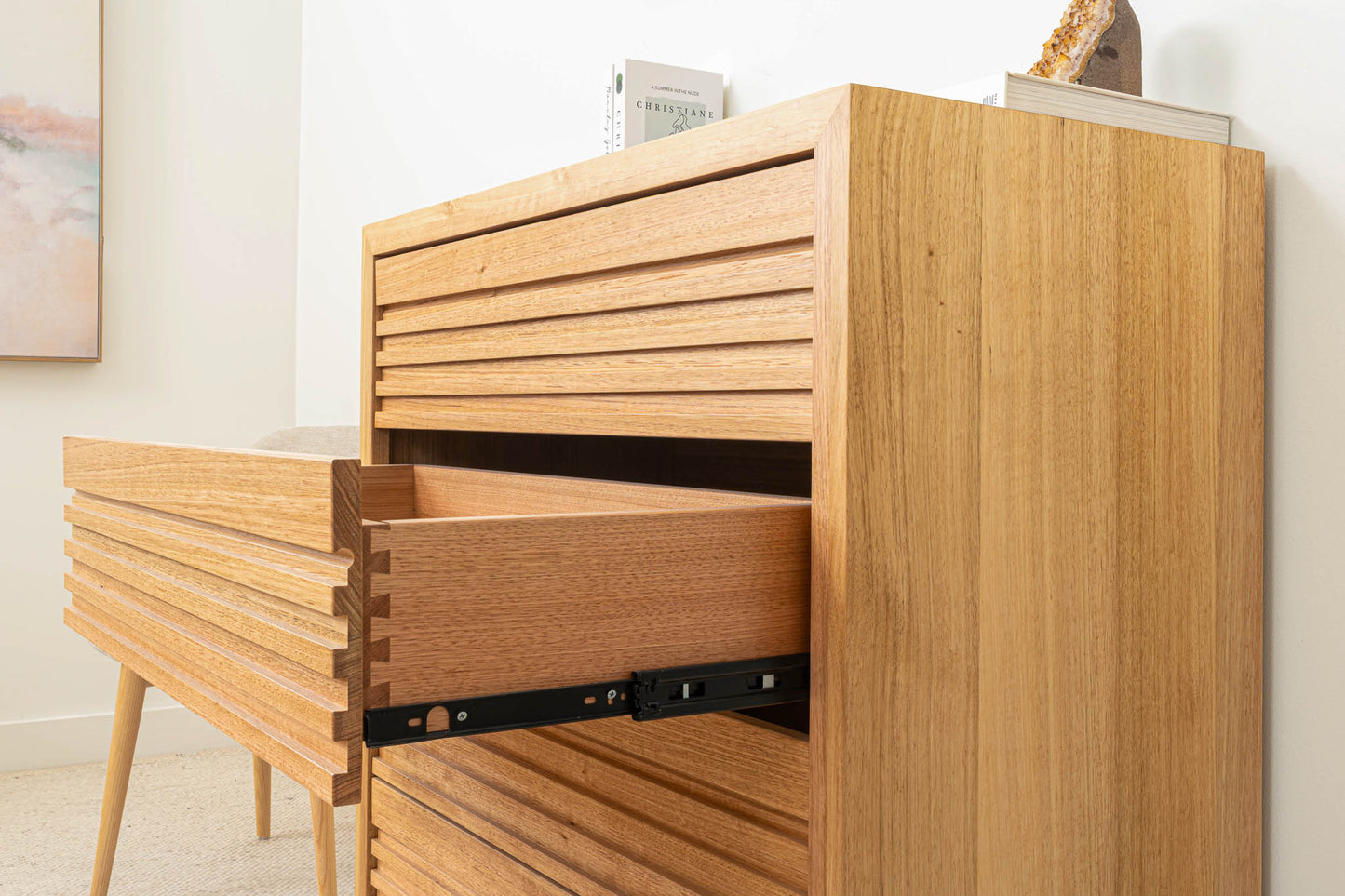 Luna 4 Drawer Tallboy - Made in Australia
