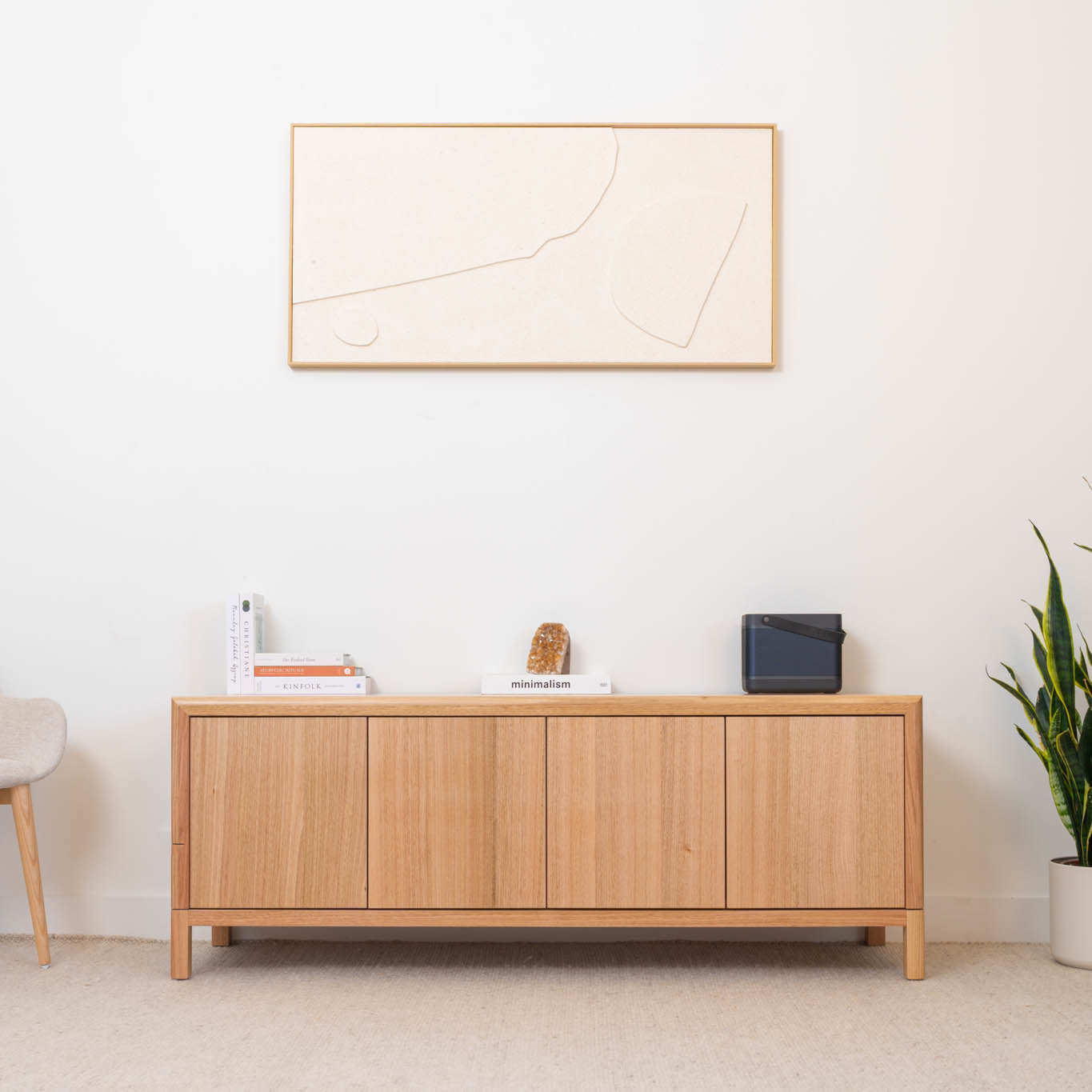 Ex Demo 1.6m Yakka Tasmanian Oak Entertainment Unit - Made in Australia