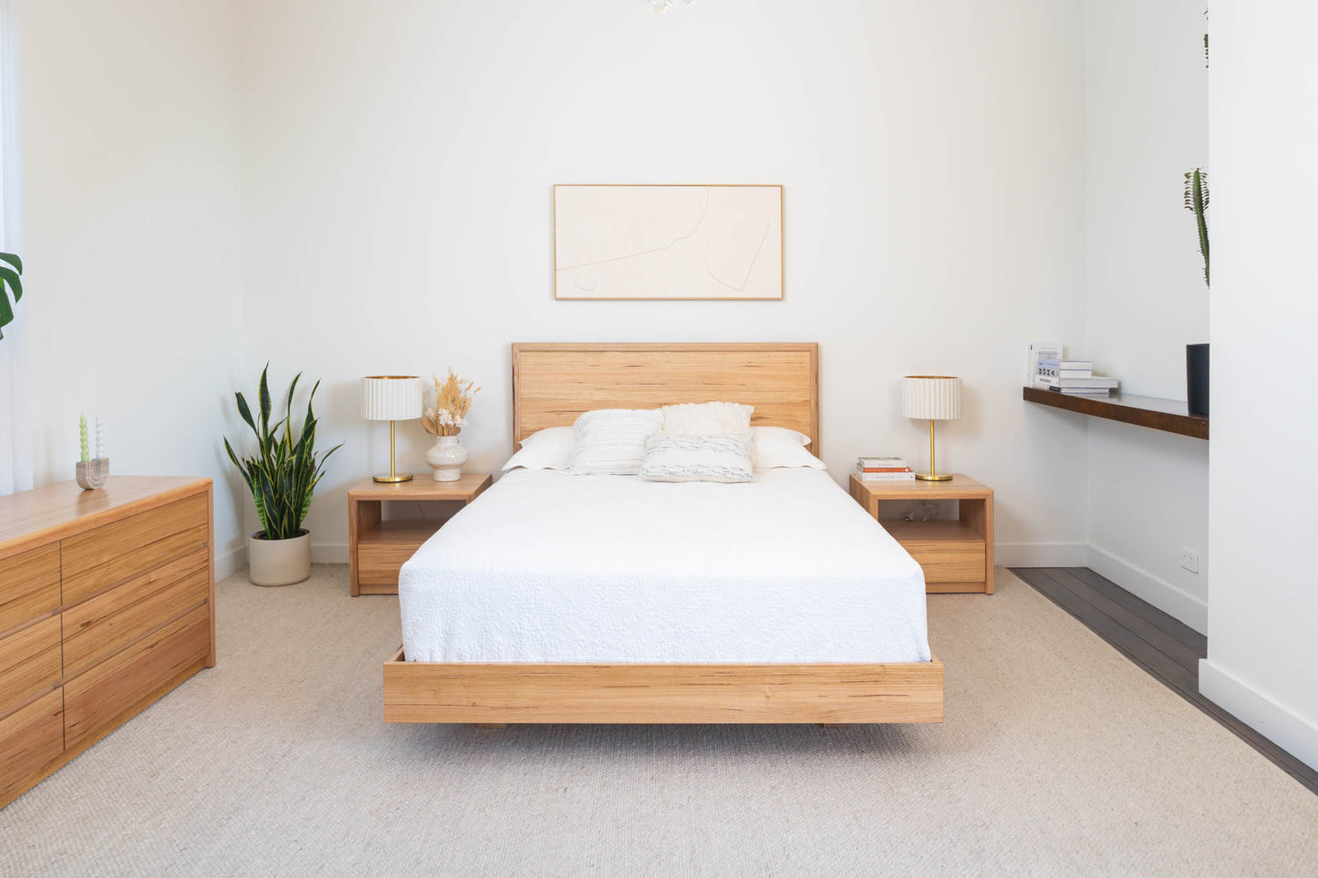 Yakka Feature Grade Bedside Table (1 Drawer) - Made In Australia