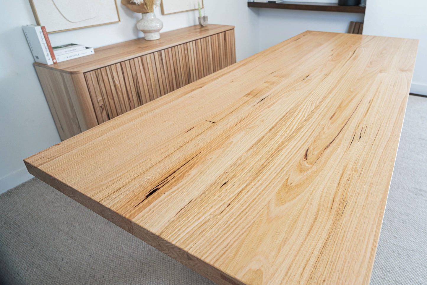 Osaka Vic Ash Feature Dining Table - Made in Australia
