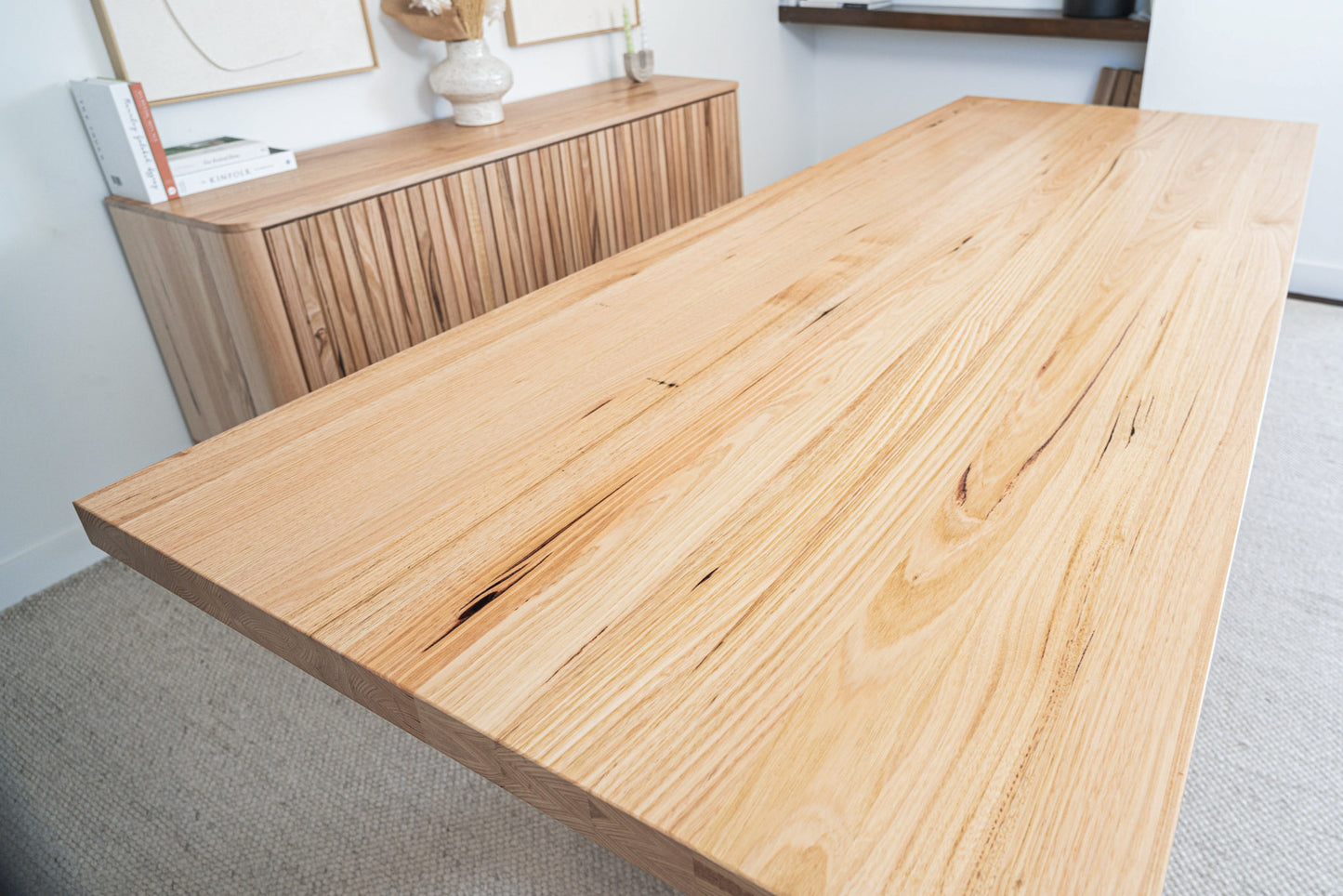 Osaka Vic Ash Feature Dining Table - Made in Australia