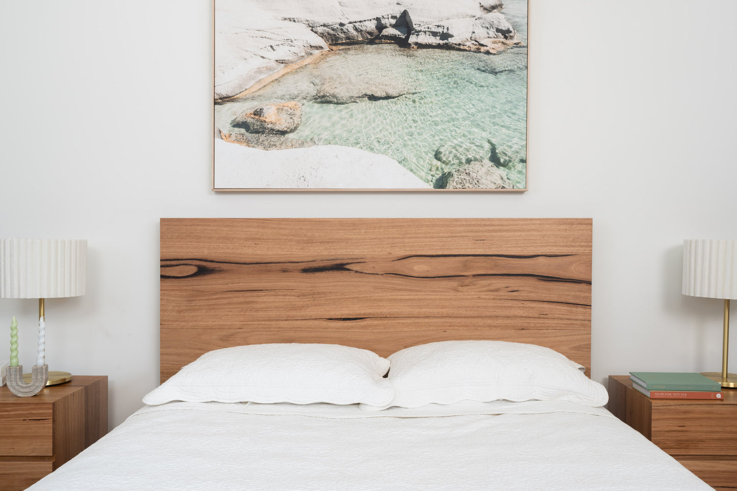 York Gas Lift Fully Solid Australian Bed Frame - Made in Australia