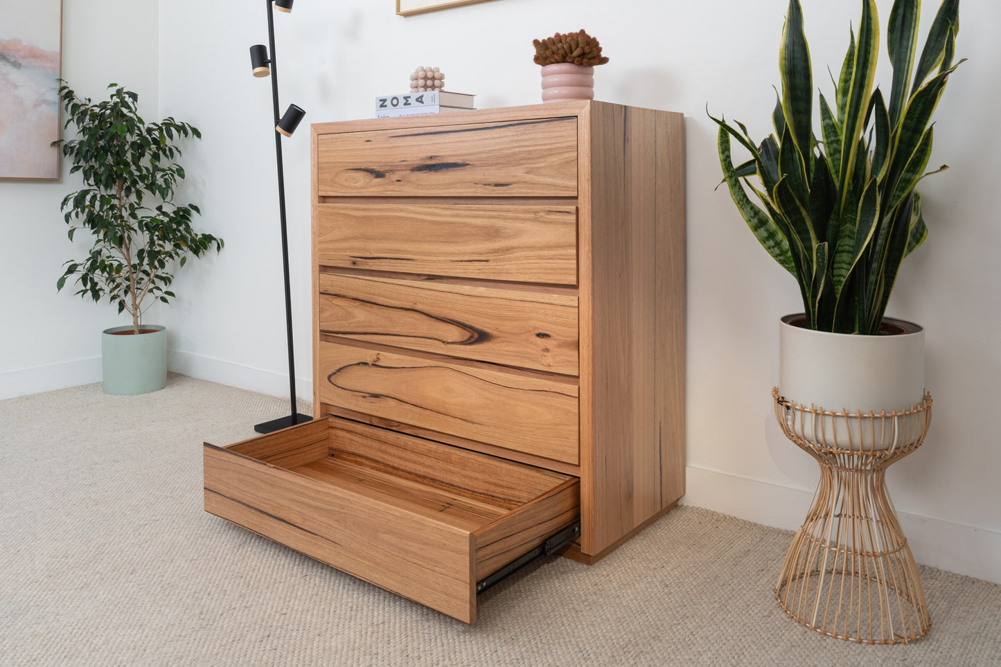 Cape Town 5 Drawer Tallboy - Made in Australia