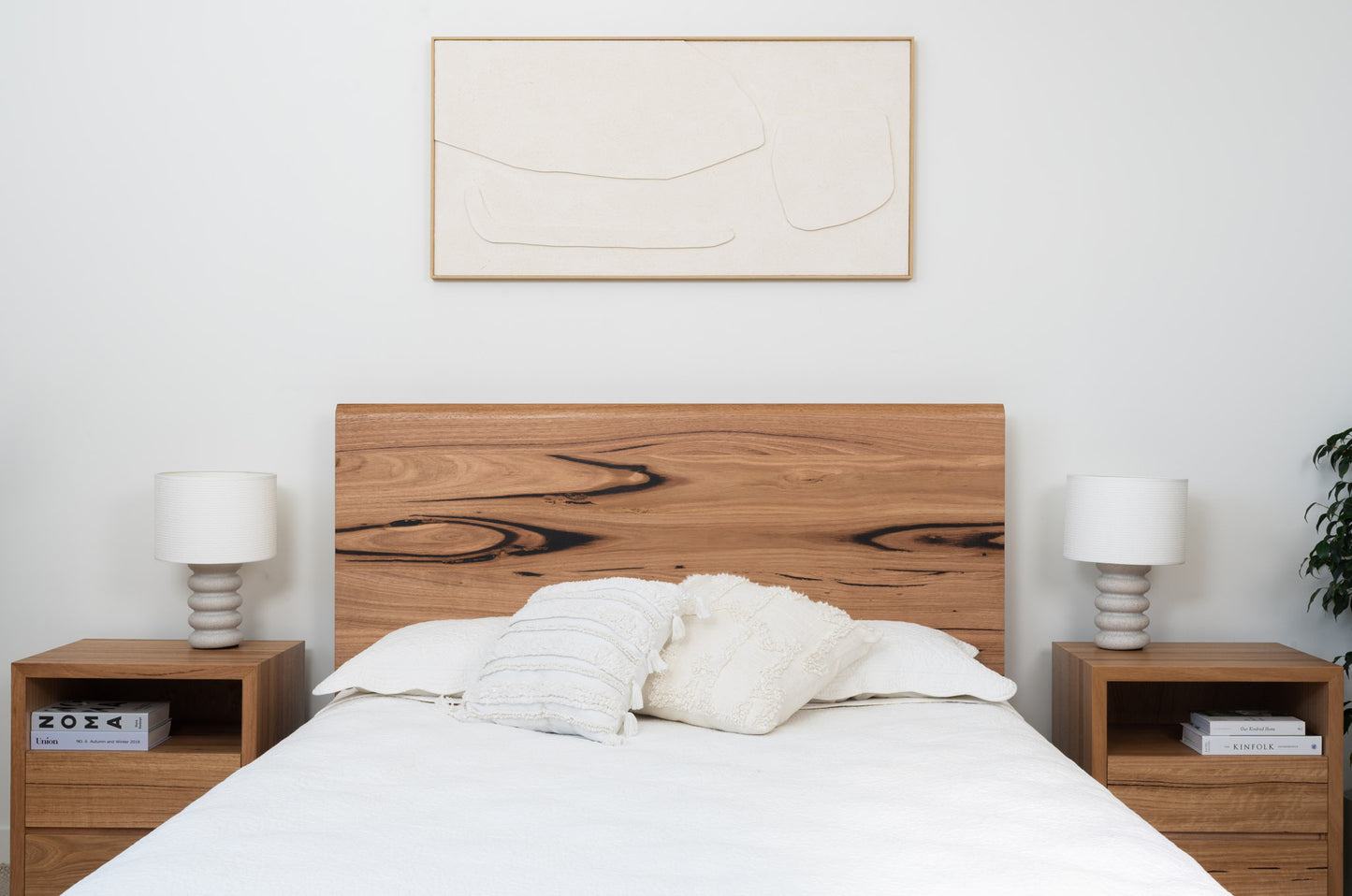 Kobe Live Edge Fully Solid Australian Bed Frame - Made in Australia