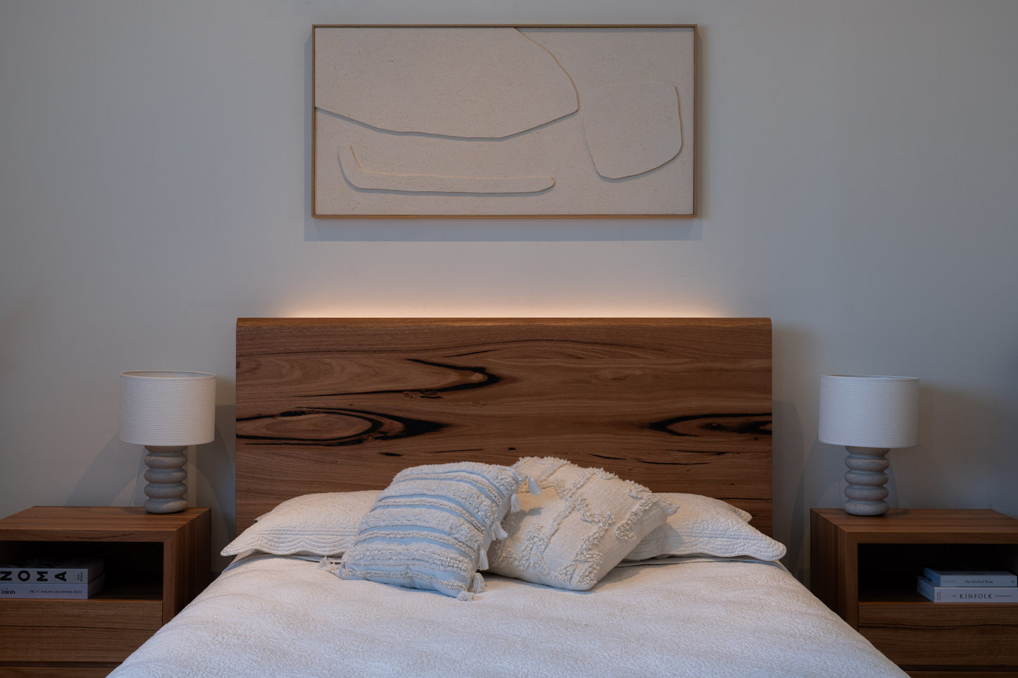 Kobe Live Edge Fully Solid Australian Bed Frame - Made in Australia