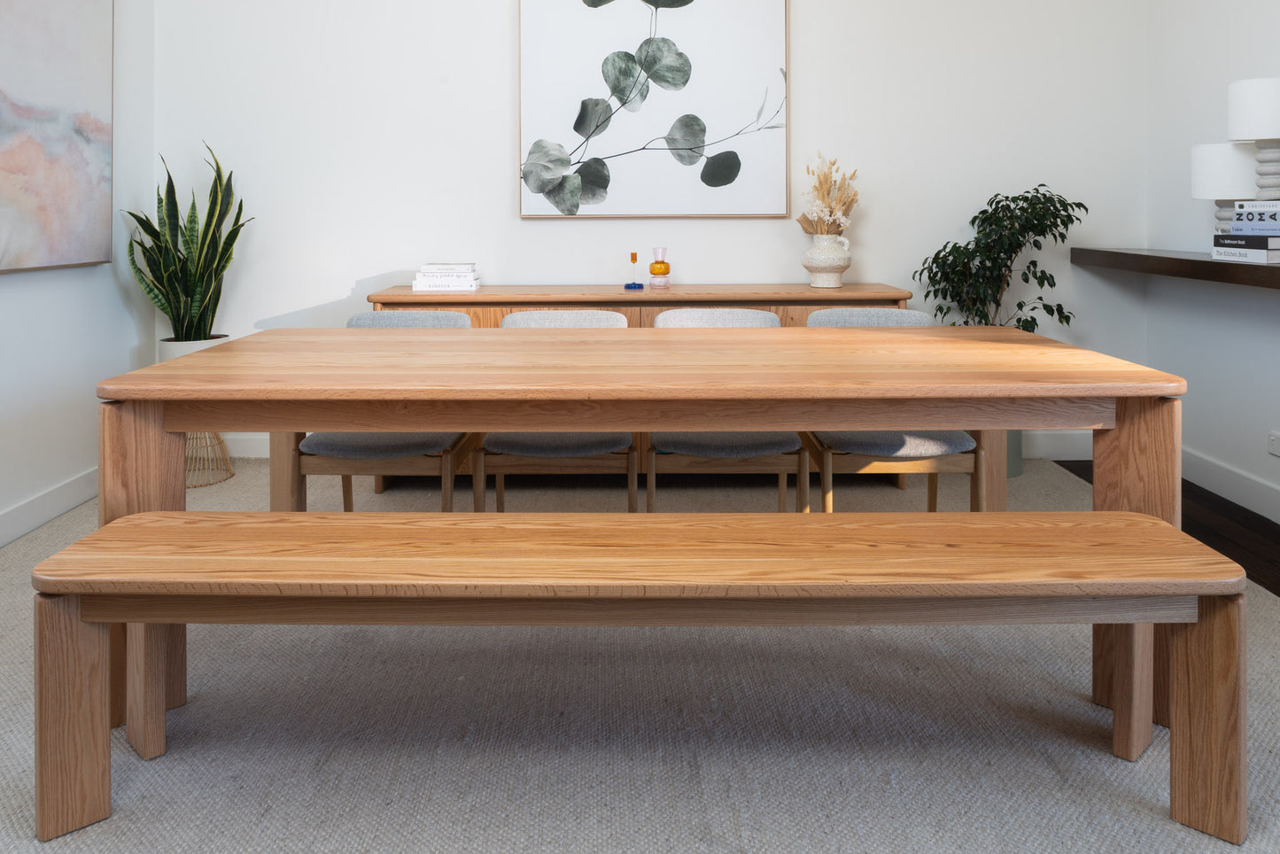 Genesis Oak Bench Seat - Made in Australia