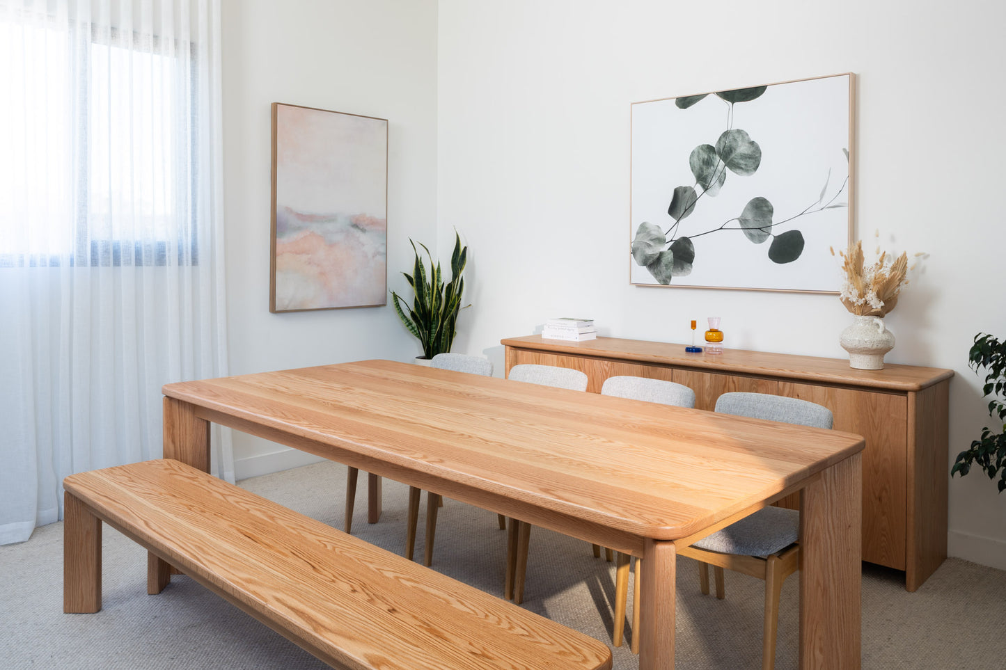 Genesis Oak Bench Seat - Made in Australia