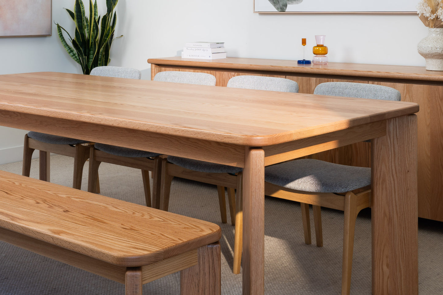 Genesis Oak Dining Table - Made in Australia